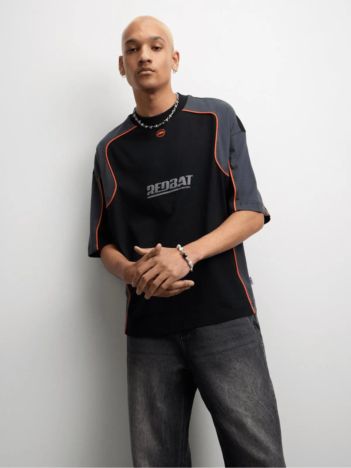 Redbat Athletics Men's Black T-Shirt