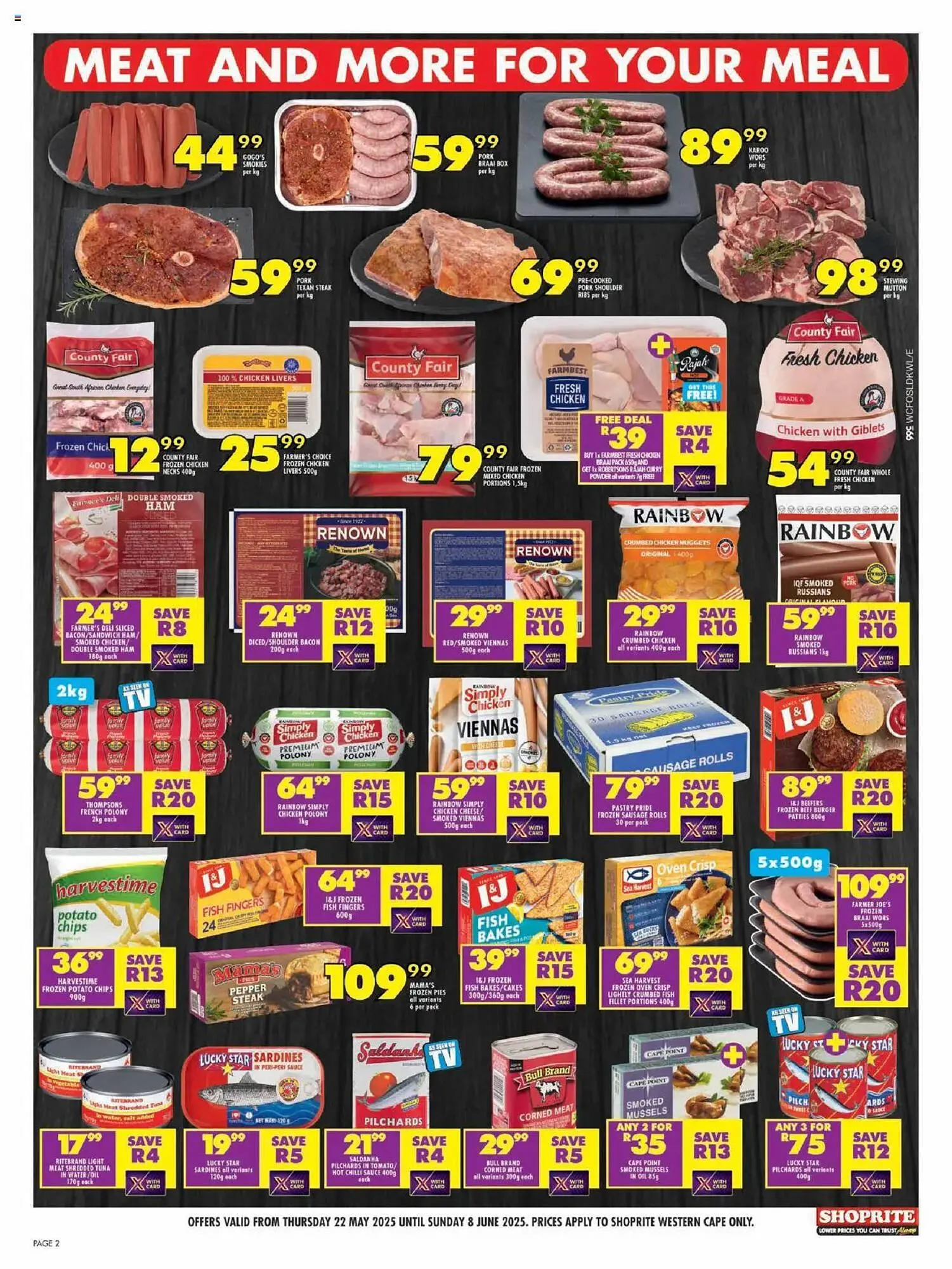 Shoprite catalogue from 22 May to 8 June 2025 - Catalogue Page 2