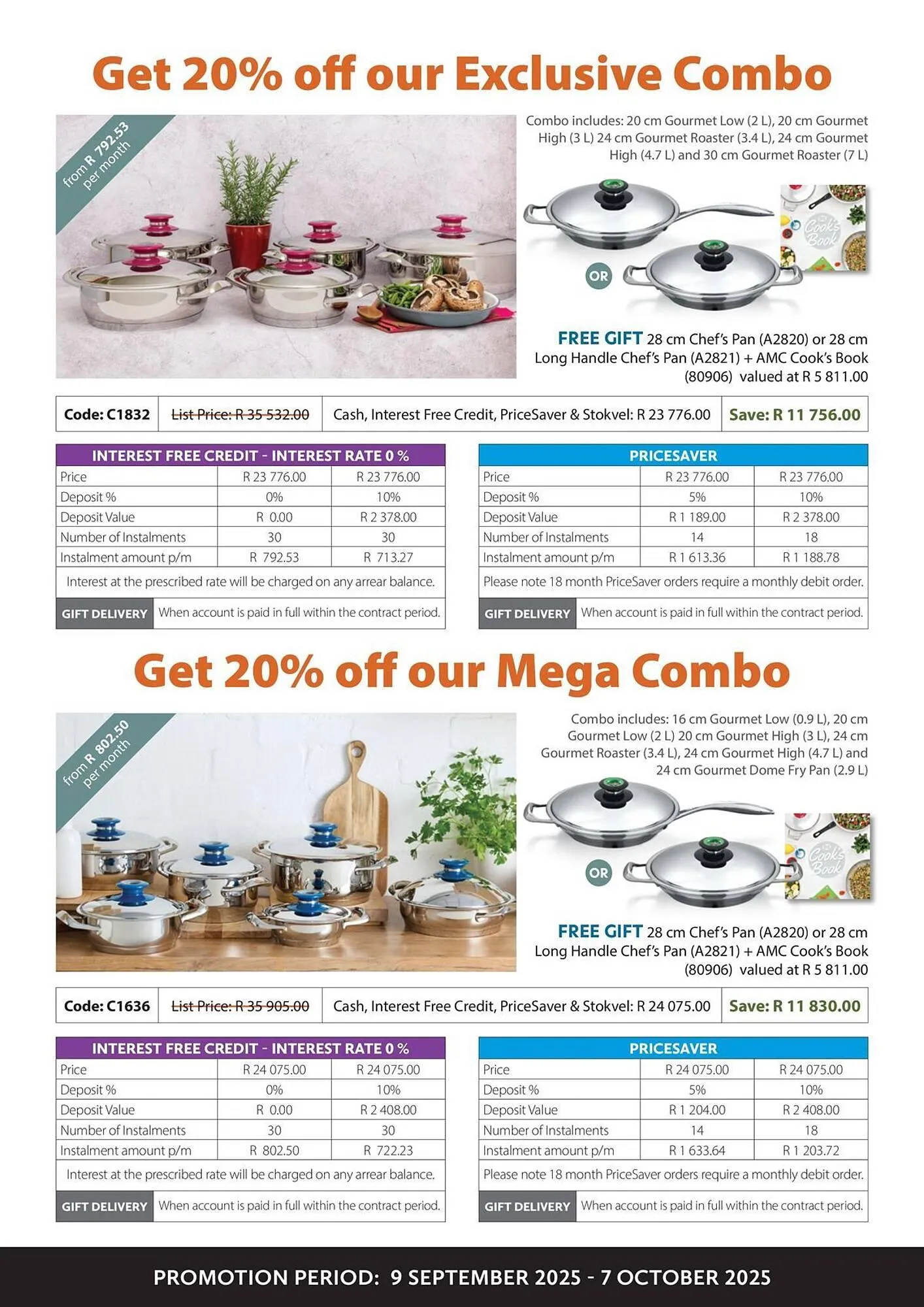 AMC Cookware catalogue from 9 September to 7 October 2025 - Catalogue Page 4