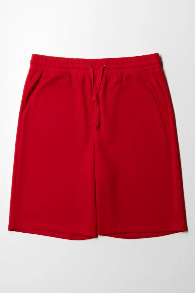 Shorts Red RED - 7-8 YRS