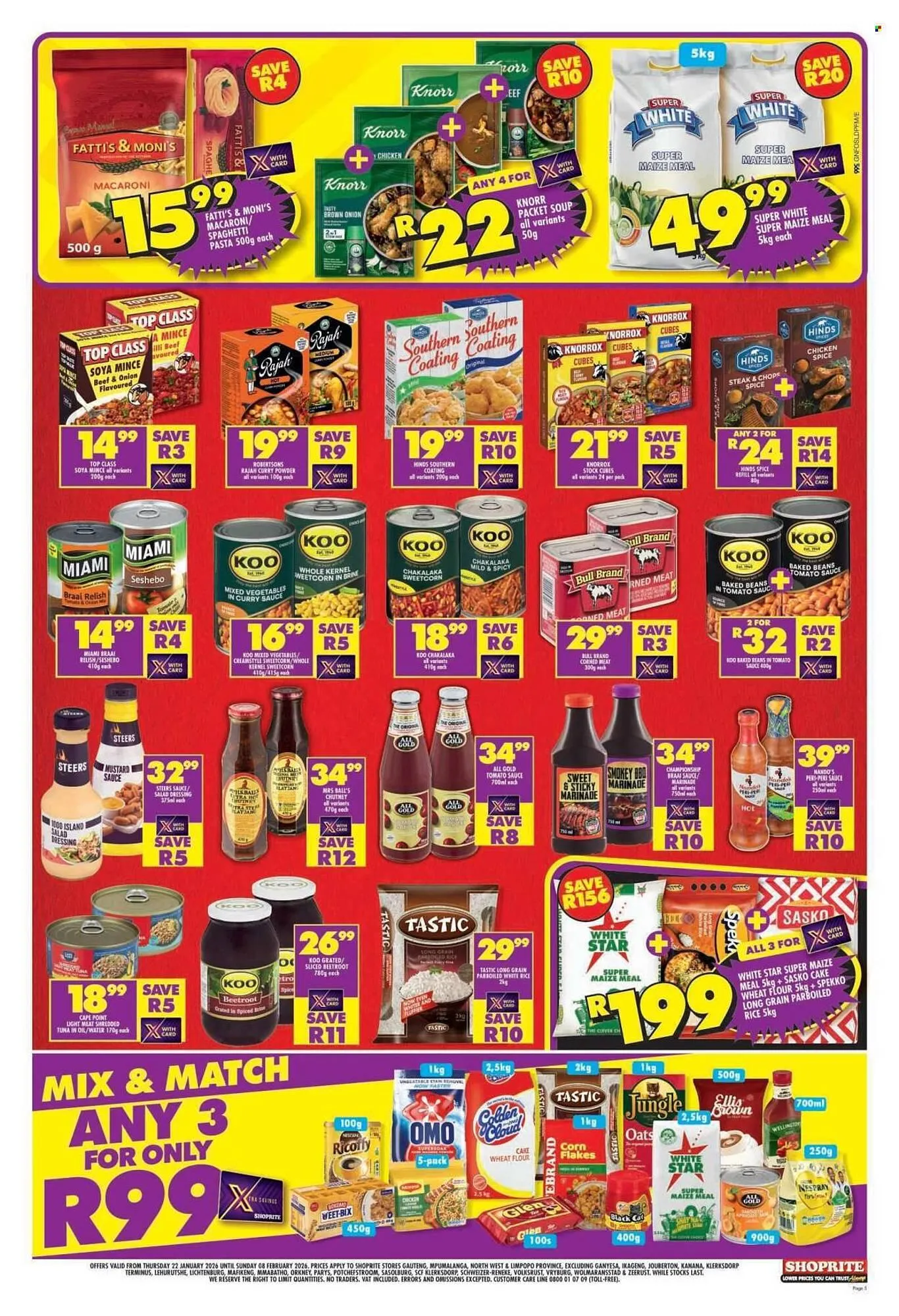 Shoprite catalogue from 22 January to 8 February 2026 - Catalogue Page 5