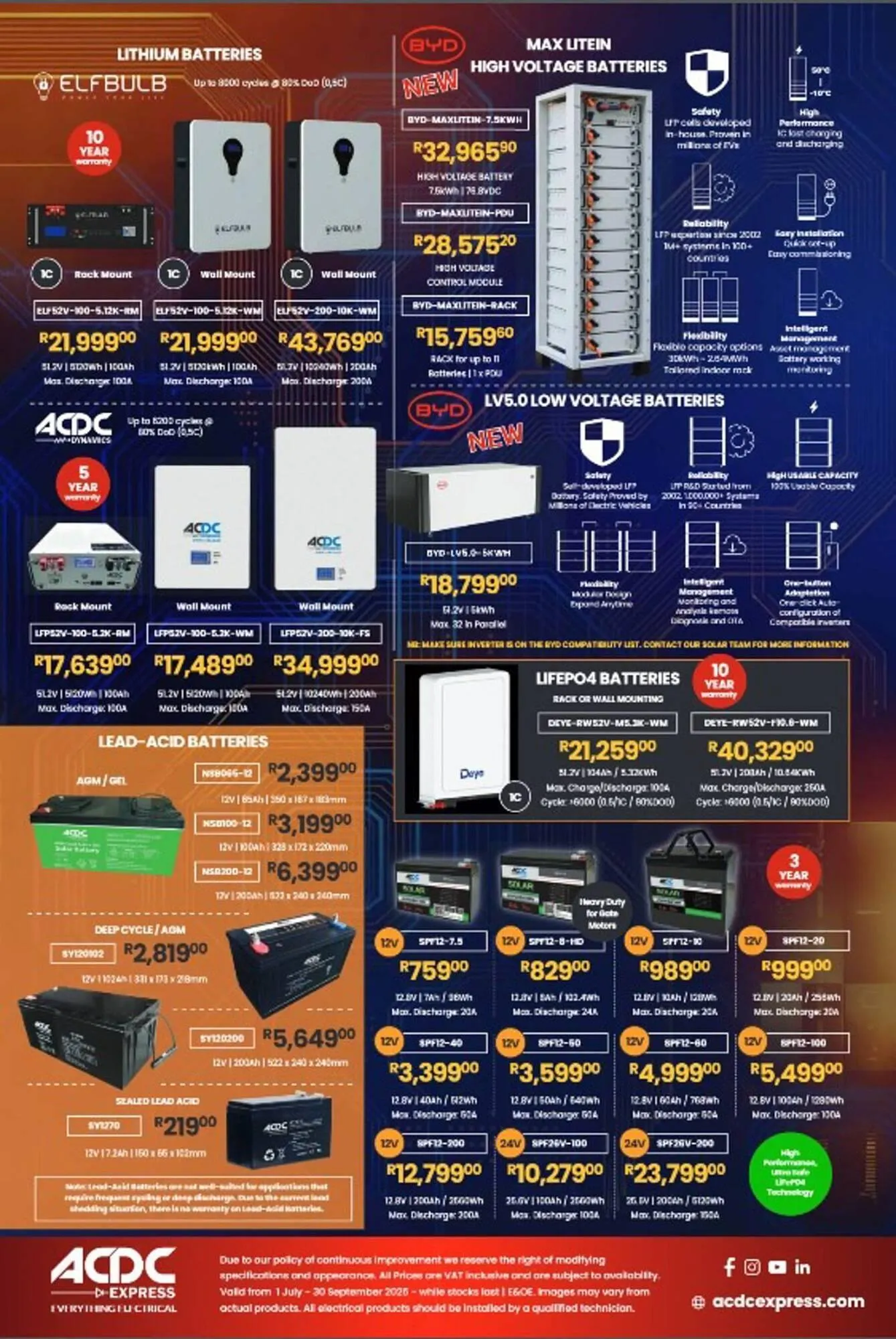 ACDC Express catalogue from 1 July to 30 September 2025 - Catalogue Page 9