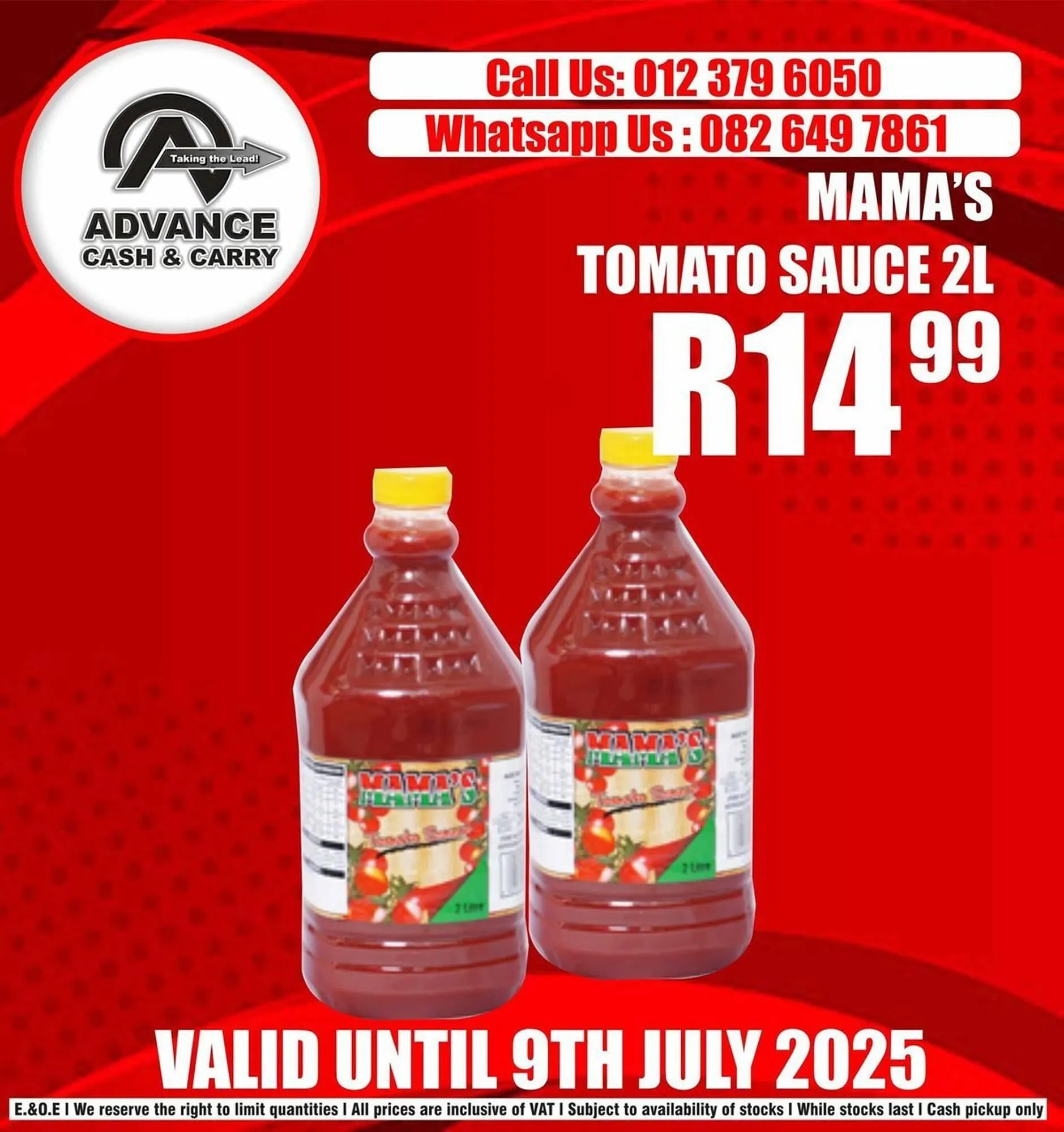 Advance Cash n Carry catalogue from 4 July to 9 July 2025 - Catalogue Page 1