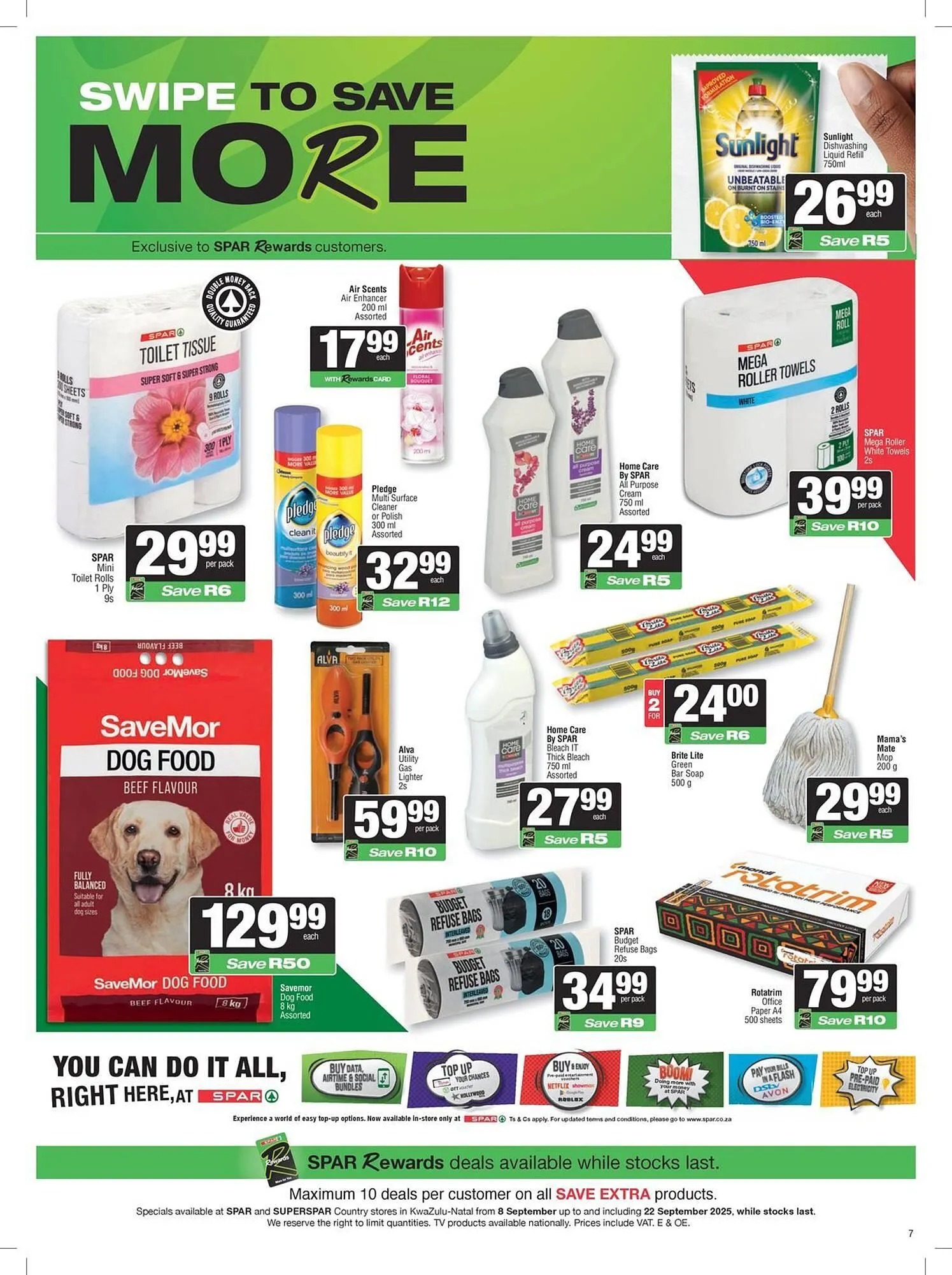 Spar catalogue from 8 September to 22 September 2025 - Catalogue Page 7