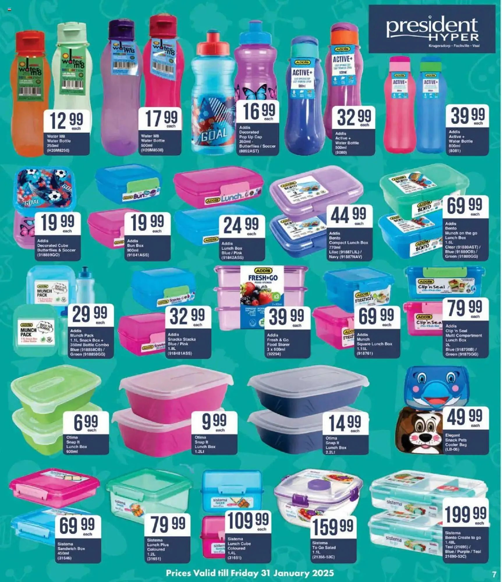 President Hyper catalogue from 23 December to 31 January 2025 - Catalogue Page 7