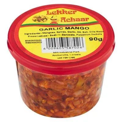 Lekker Mango Garlic Achaar 90g