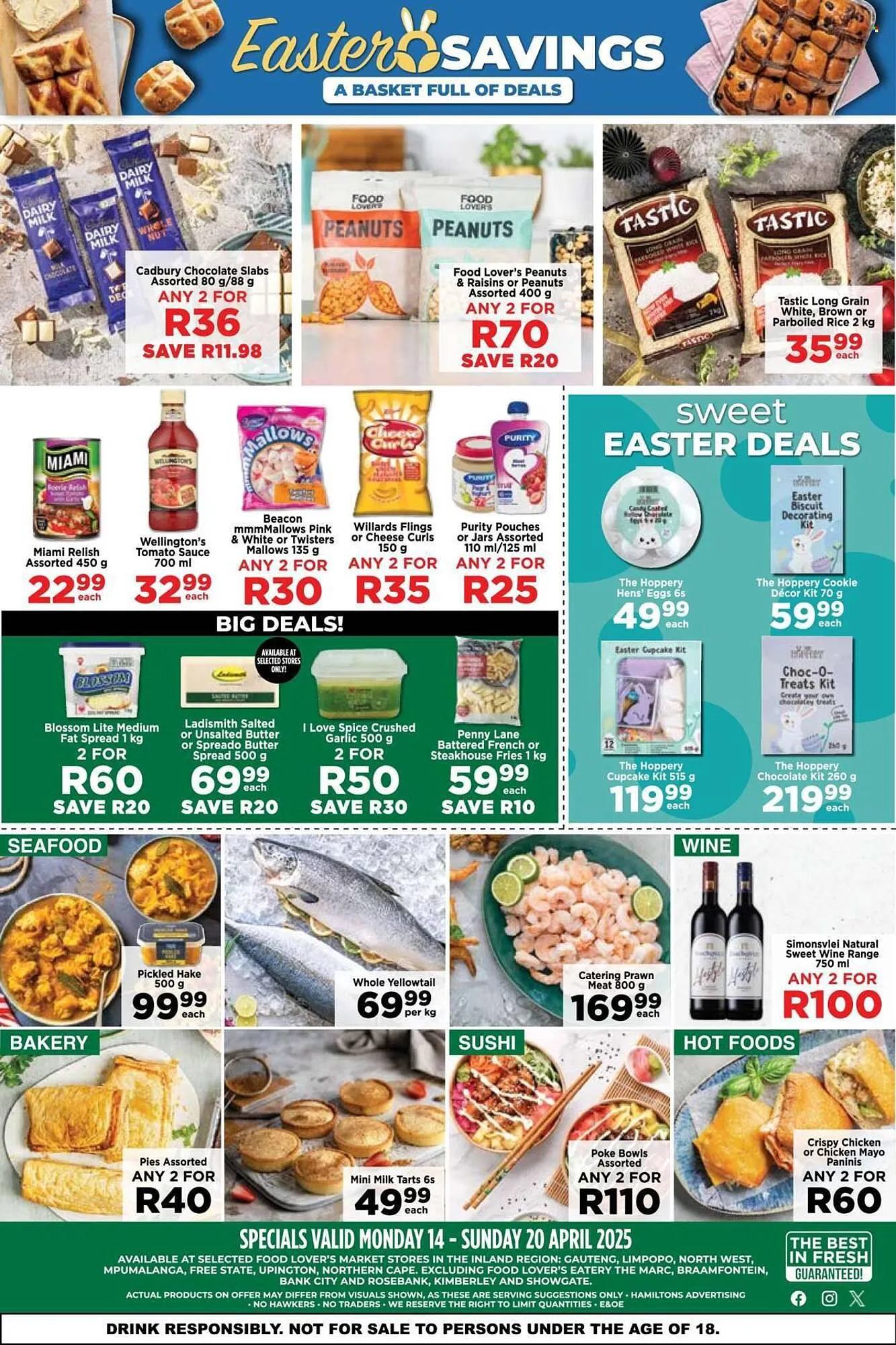 Food Lover's Market catalogue from 14 April to 20 April 2025 - Catalogue Page 1