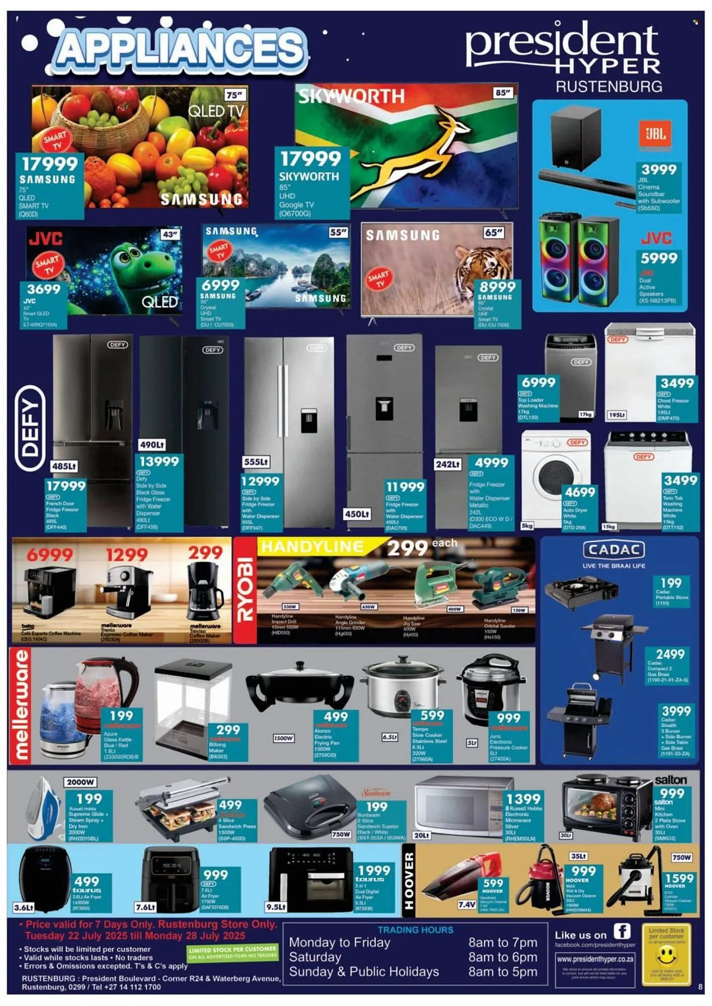 President Hyper catalogue from 22 July to 28 July 2025 - Catalogue Page 8