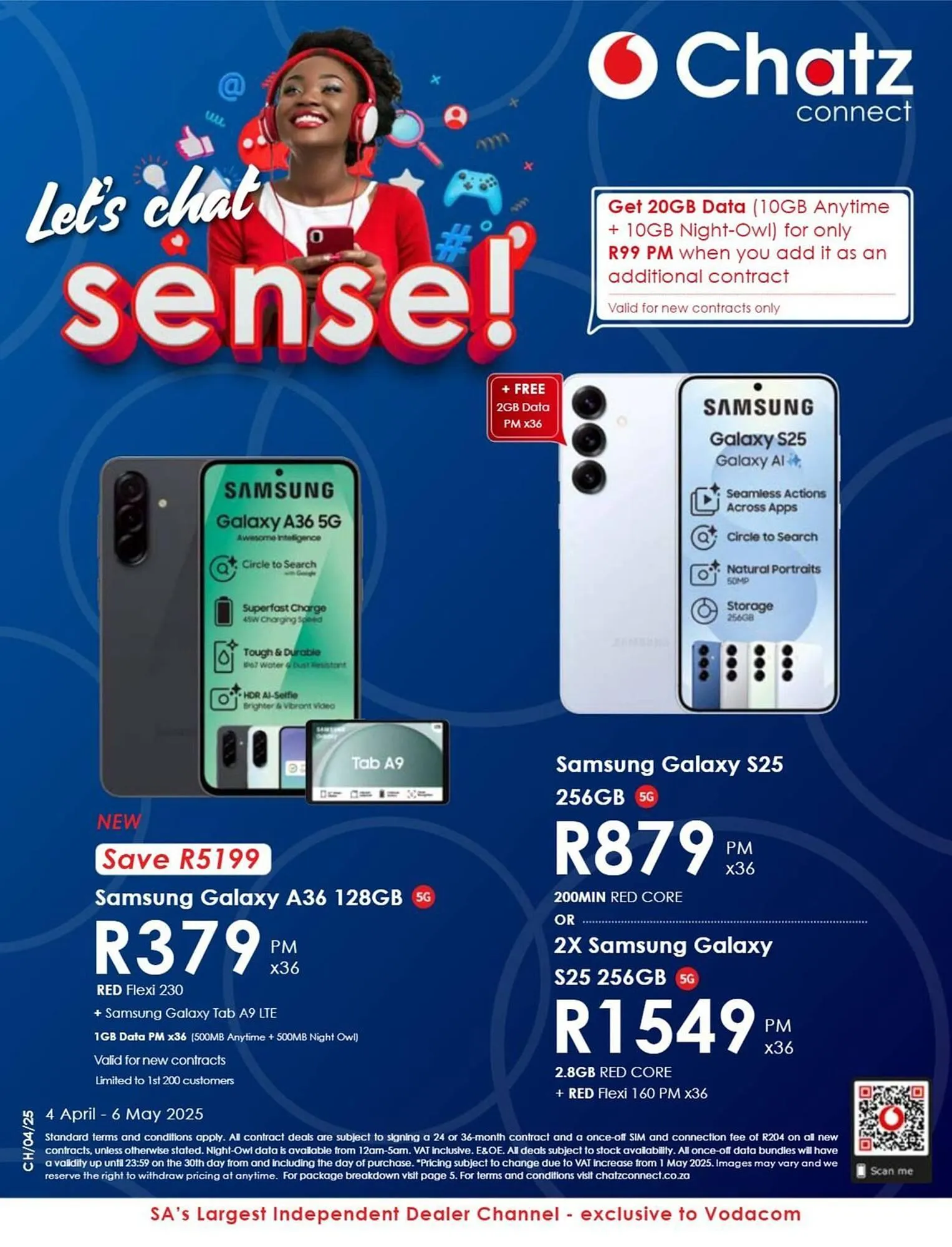 Chatz Connect catalogue from 4 April to 6 May 2025 - Catalogue Page 1