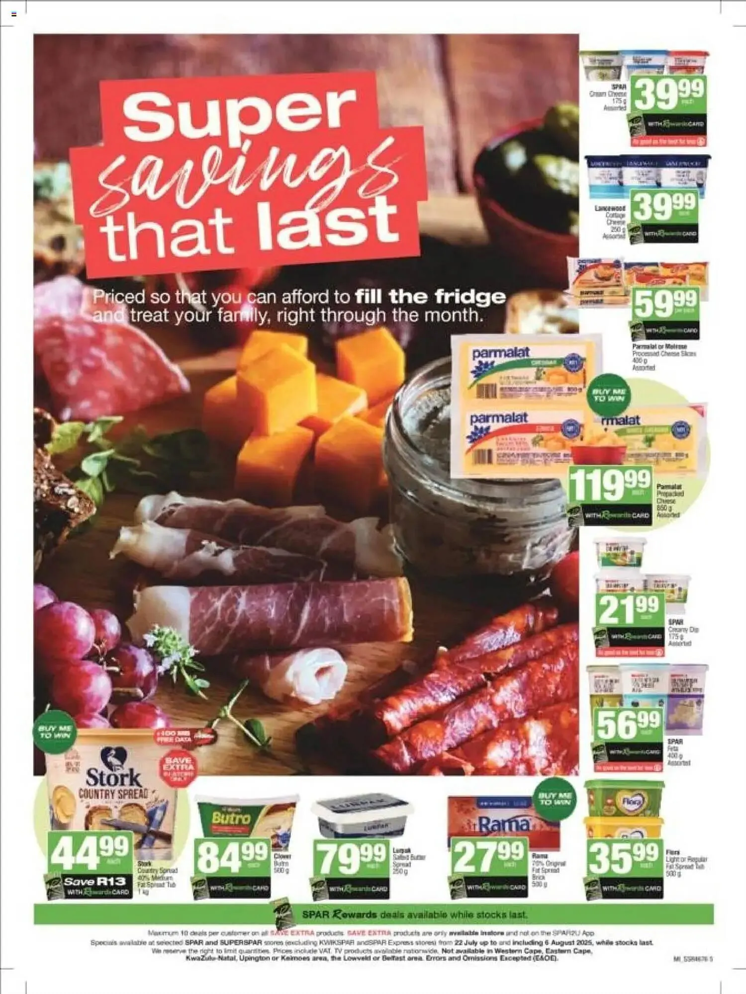 Spar catalogue from 22 July to 6 August 2025 - Catalogue Page 5