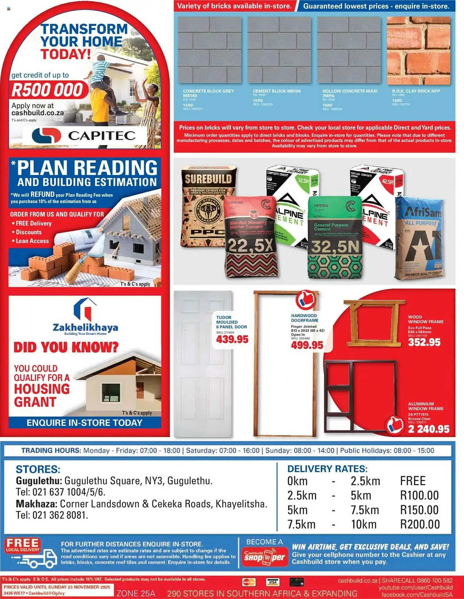 Cashbuild catalogue from 20 October to 23 November 2025 - Catalogue Page 4