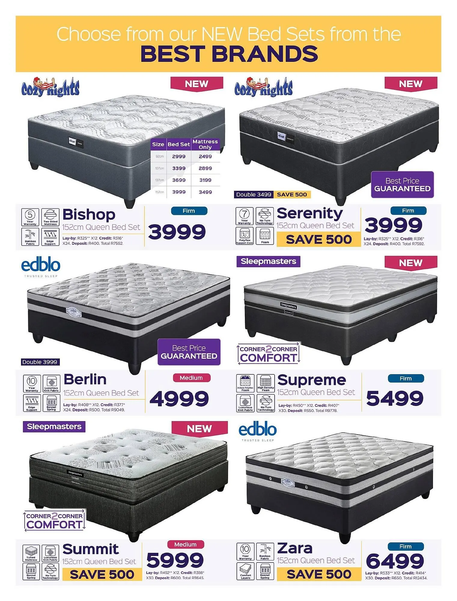 Sleepmasters catalogue from 19 August to 3 September 2024 - Catalogue Page 4