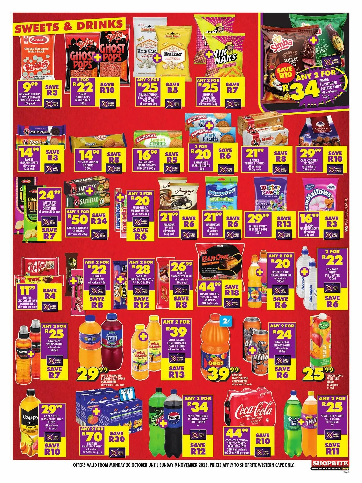 Shoprite catalogue from 20 October to 9 November 2025 - Catalogue Page 5