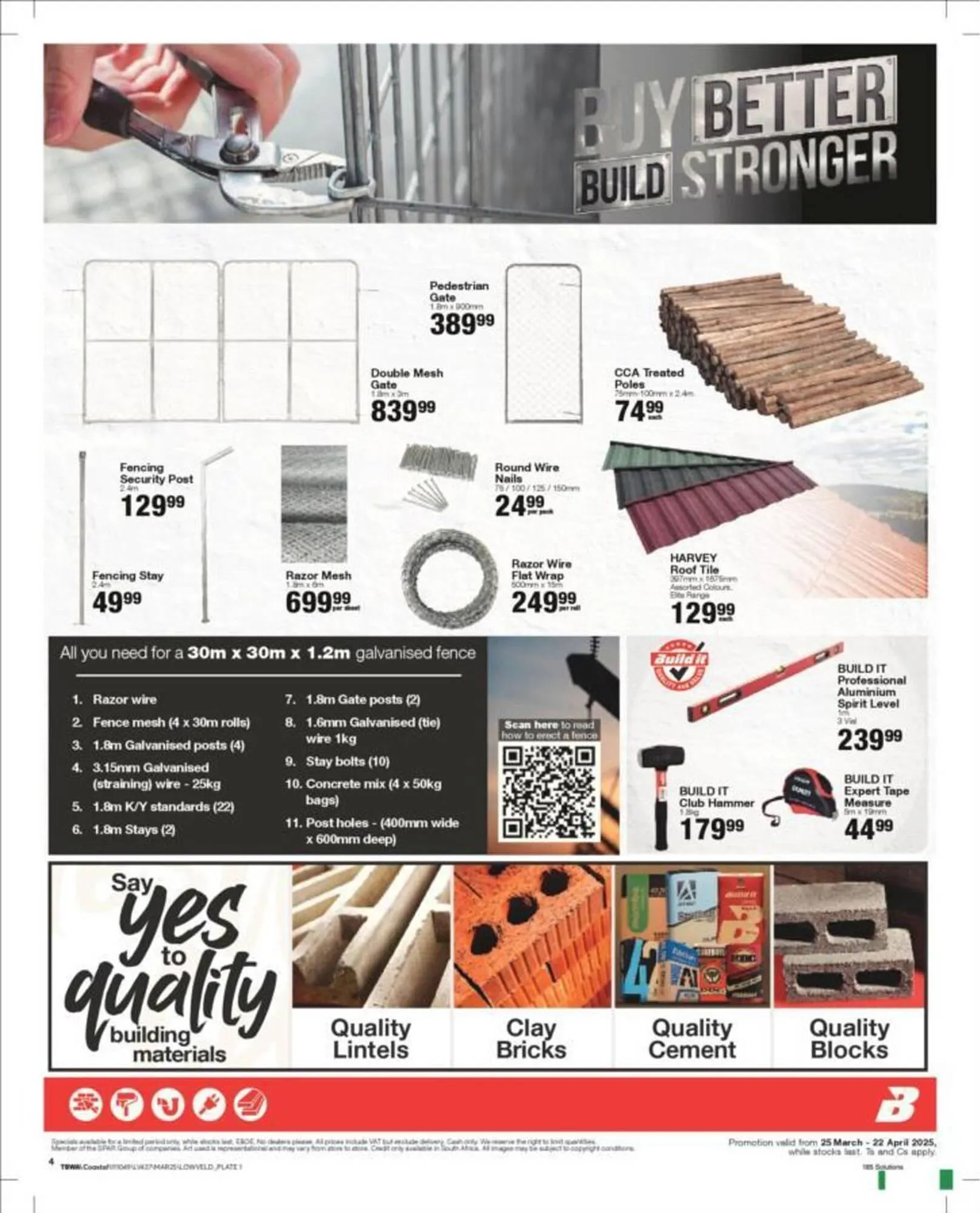 Build It catalogue from 6 April to 22 April 2025 - Catalogue Page 4
