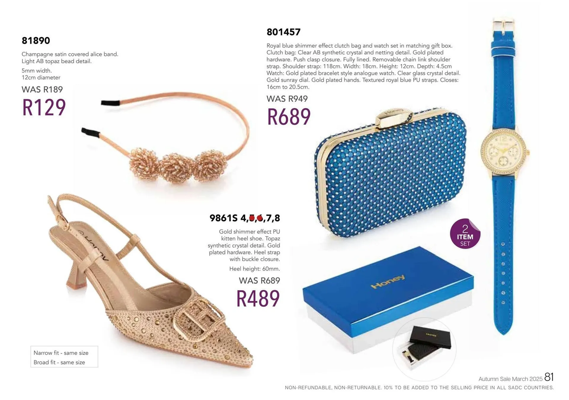 Honey Fashion Accessories catalogue from 6 June to 12 June 2025 - Catalogue Page 83