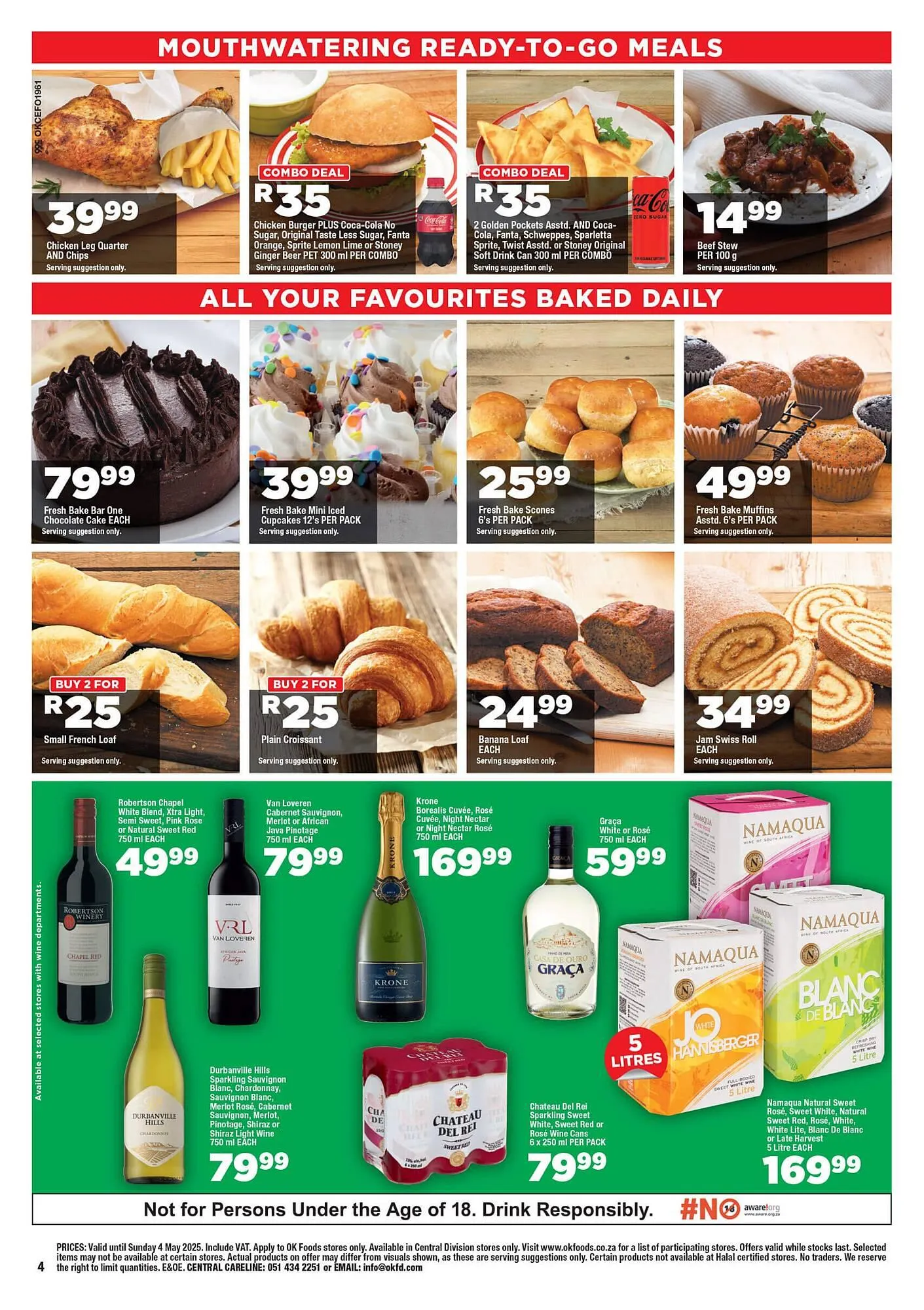 OK Foods catalogue from 23 April to 4 May 2025 - Catalogue Page 4