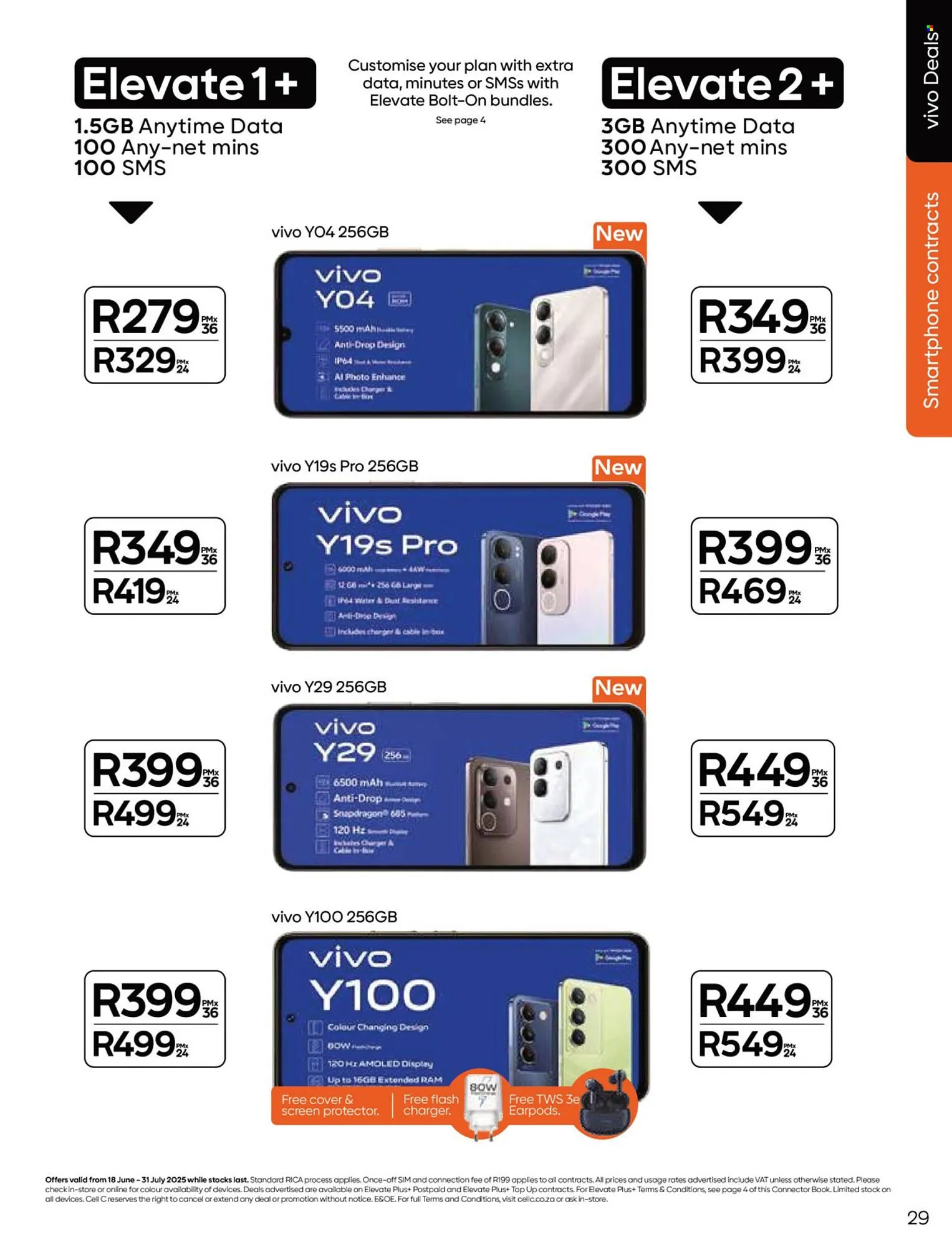Cell C catalogue from 18 June to 31 July 2025 - Catalogue Page 29