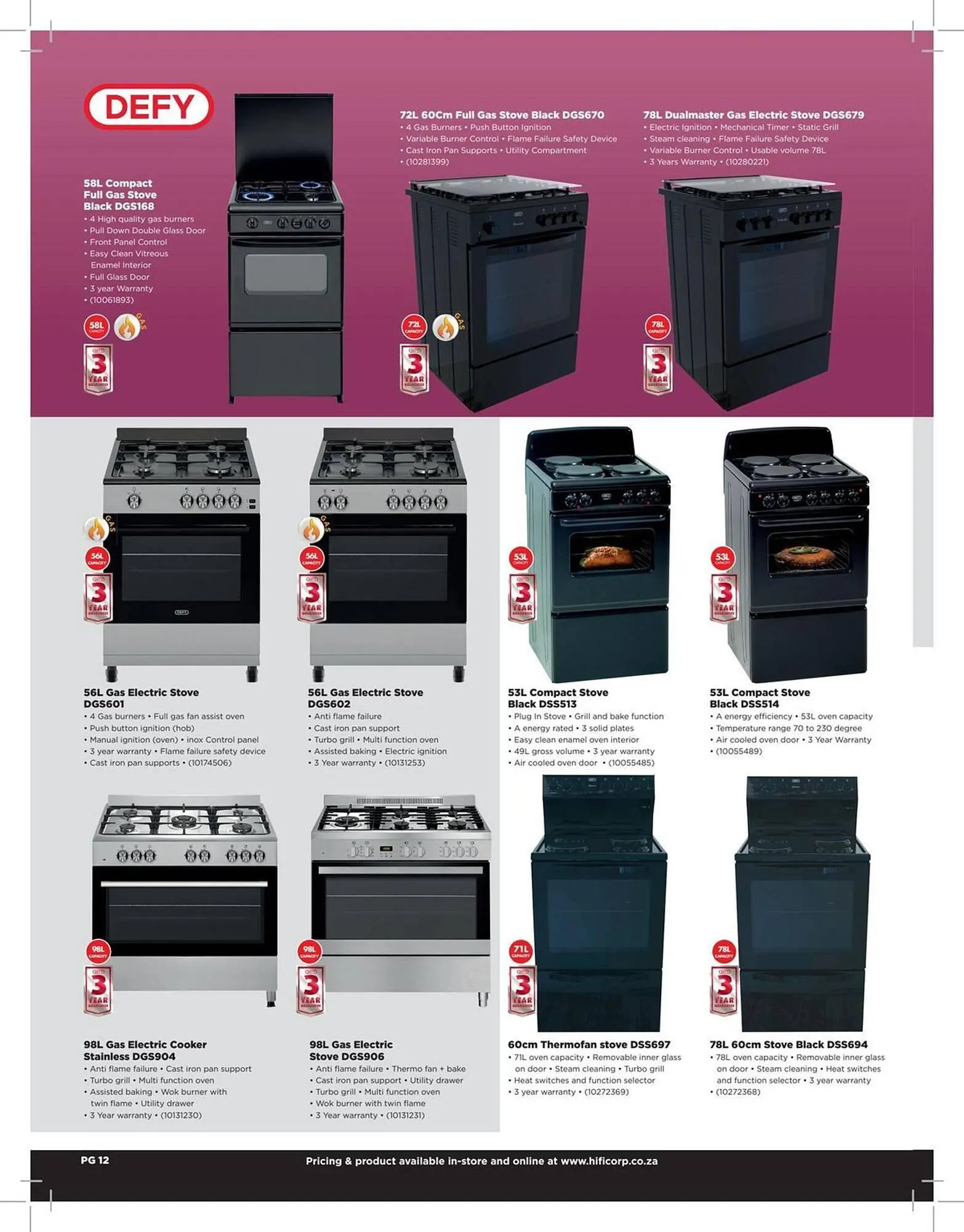 HiFi Corp catalogue from 24 September to 31 October 2025 - Catalogue Page 12