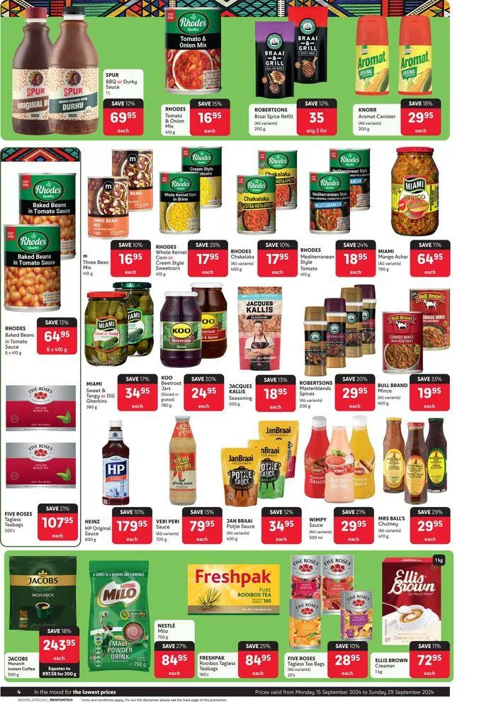 Makro : Food from 16 September to 29 September 2024 - Catalogue Page 4