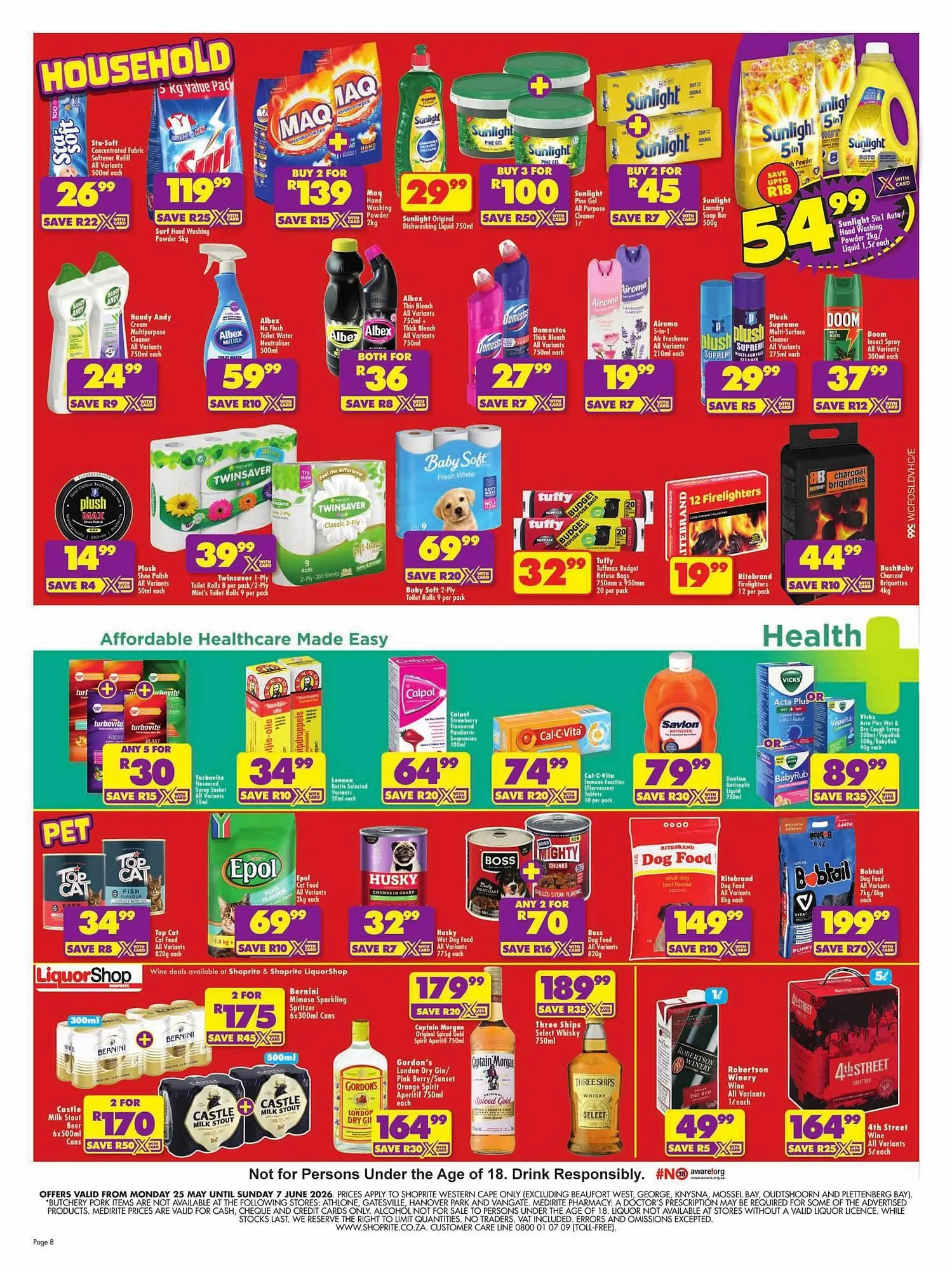 Shoprite catalogue from 25 May to 7 June 2026 - Catalogue Page 8