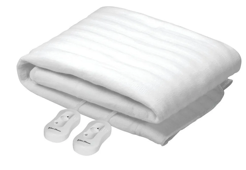 PURE PLEASURE - DOUBLE TIE-DOWN ELECTRIC BLANKET 137x150