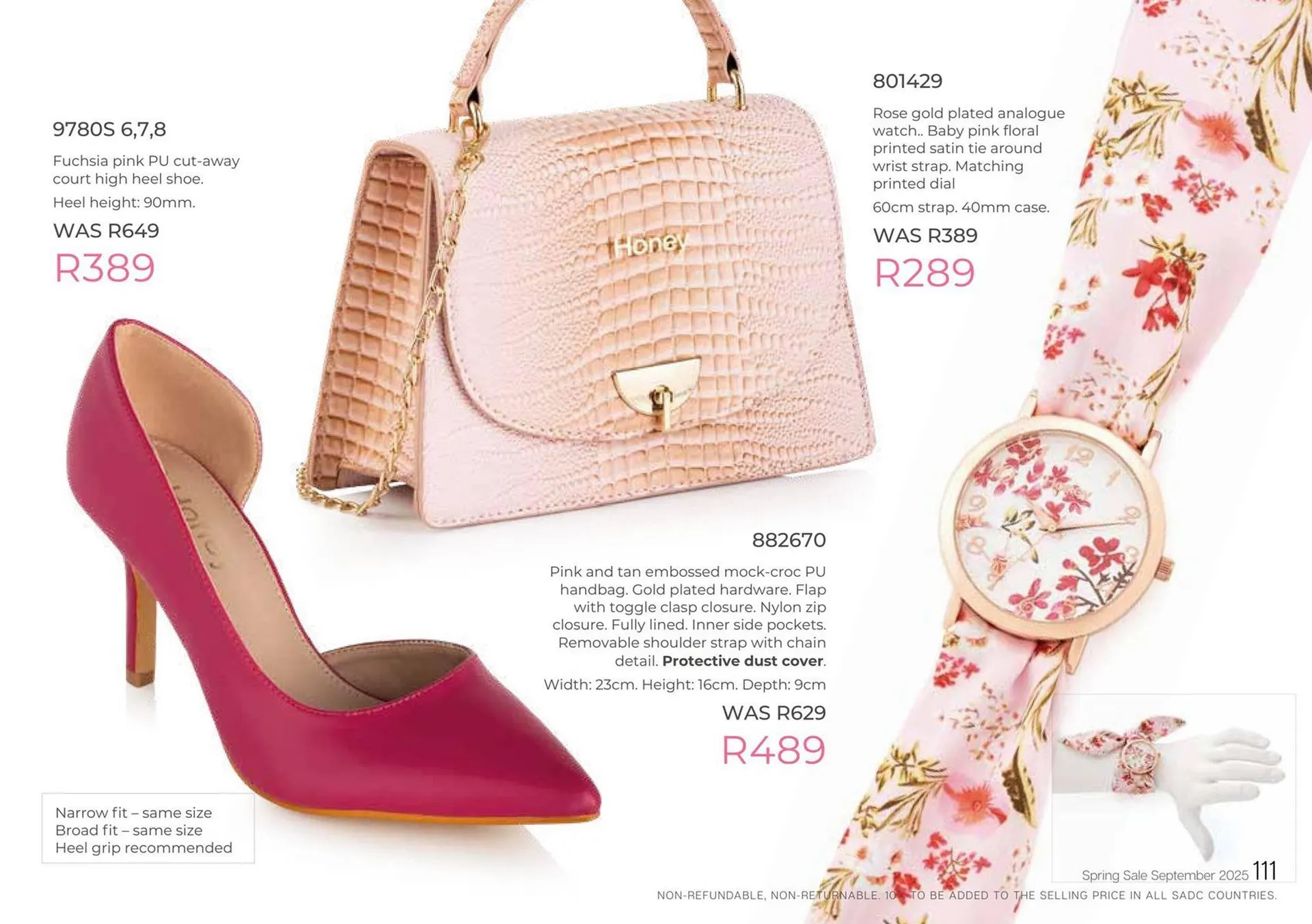 Honey Fashion Accessories catalogue from 3 September to 30 September 2025 - Catalogue Page 113