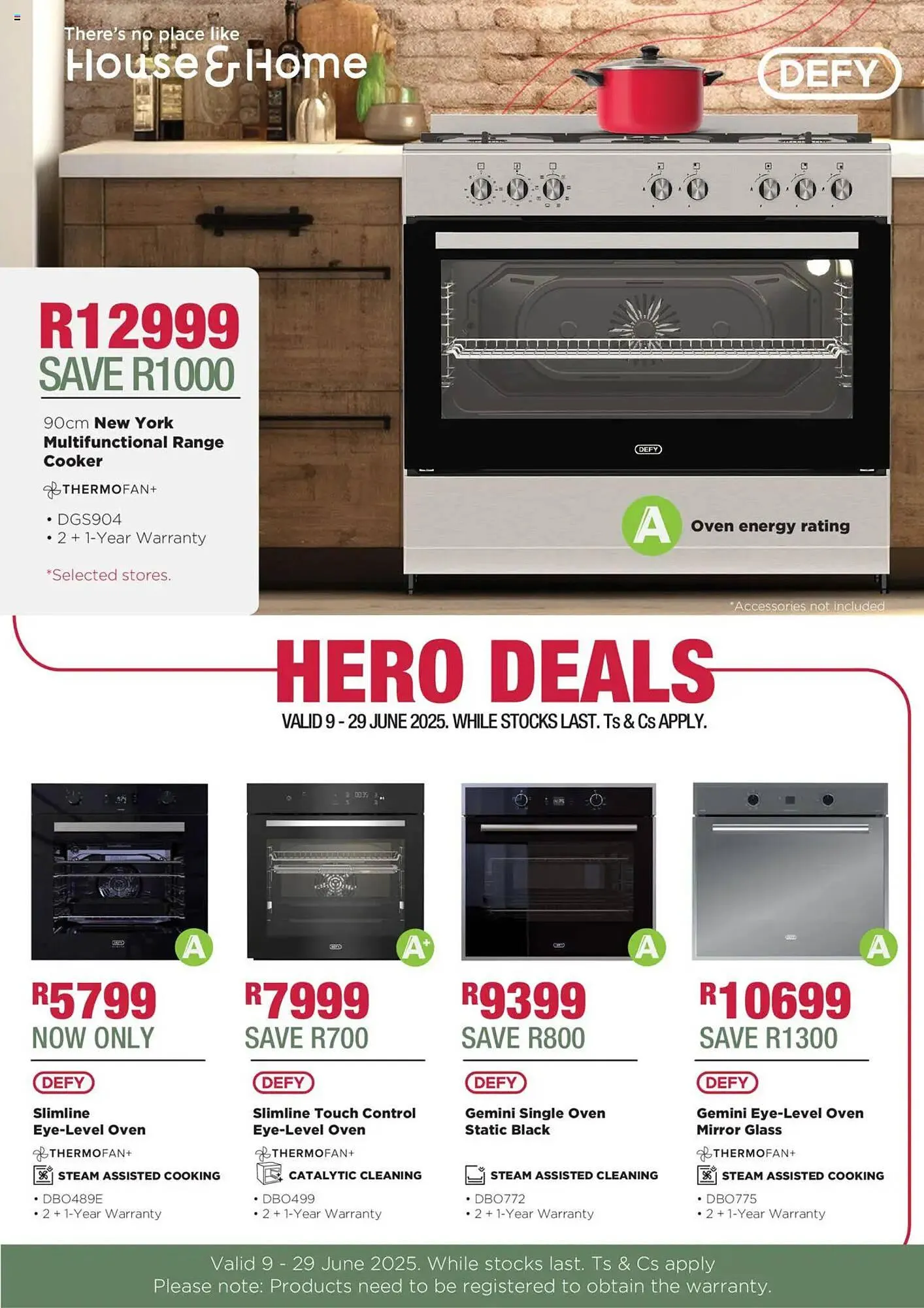 House & Home catalogue from 9 June to 29 June 2025 - Catalogue Page 1