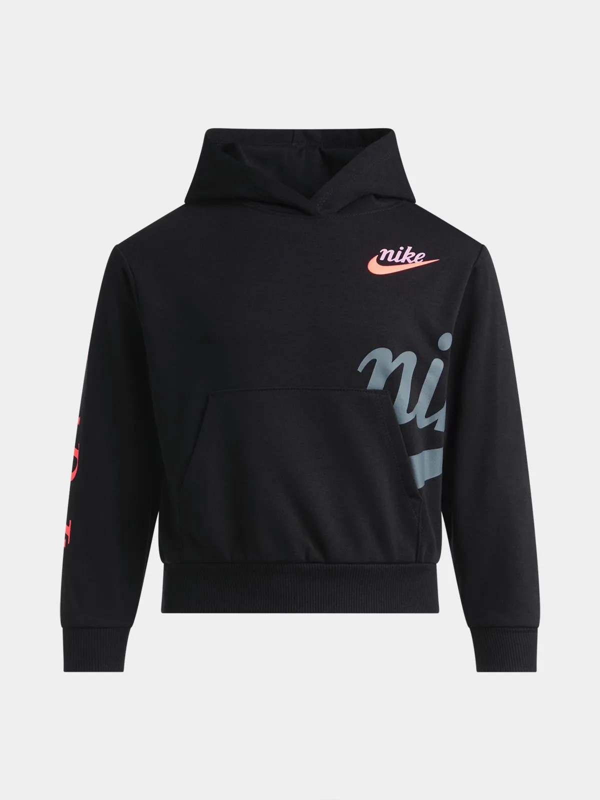 Nike Girls Kids Black Pull Over