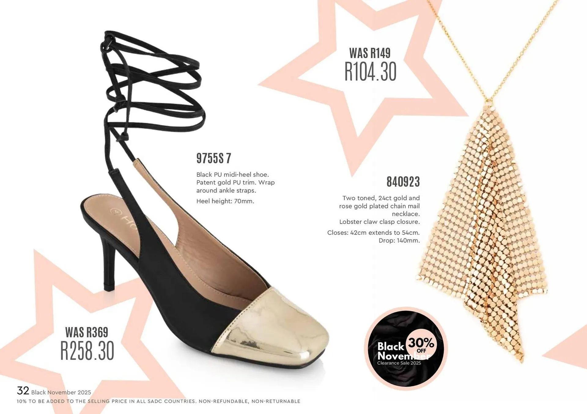 Honey Fashion Accessories catalogue from 4 November to 10 November 2025 - Catalogue Page 34