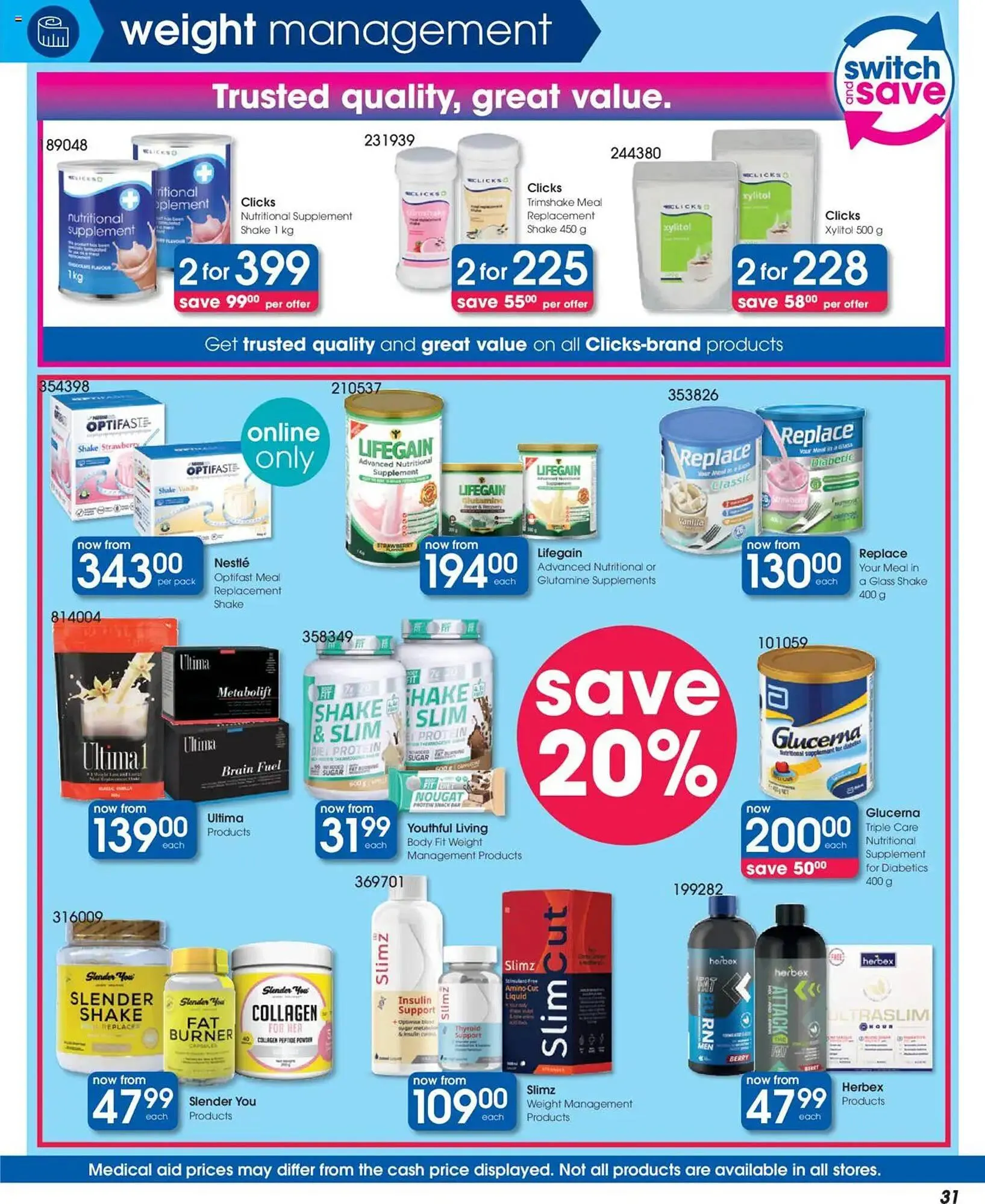 Clicks catalogue from 17 April to 20 May 2025 - Catalogue Page 31