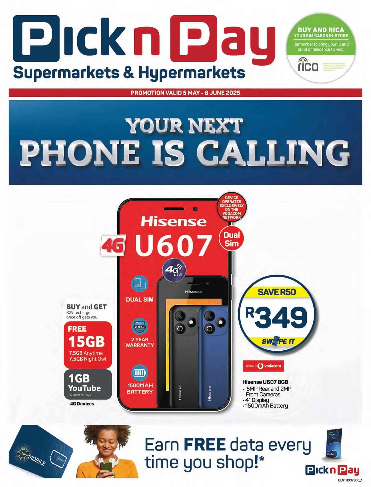Pick n Pay catalogue from 5 May to 8 June 2025 - Catalogue Page 1