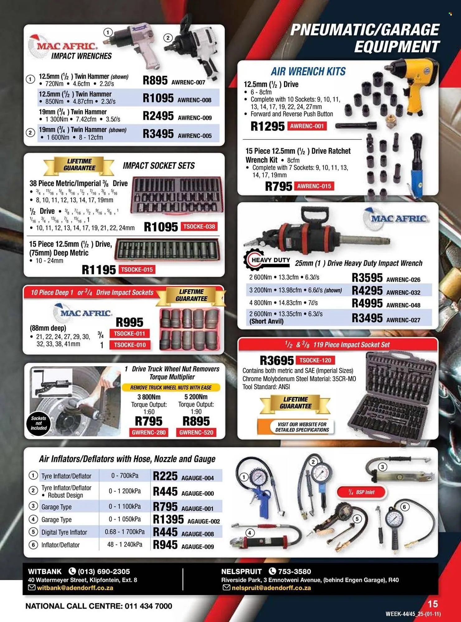 Adendorff Machinery Mart catalogue from 1 November to 30 November 2025 - Catalogue Page 17