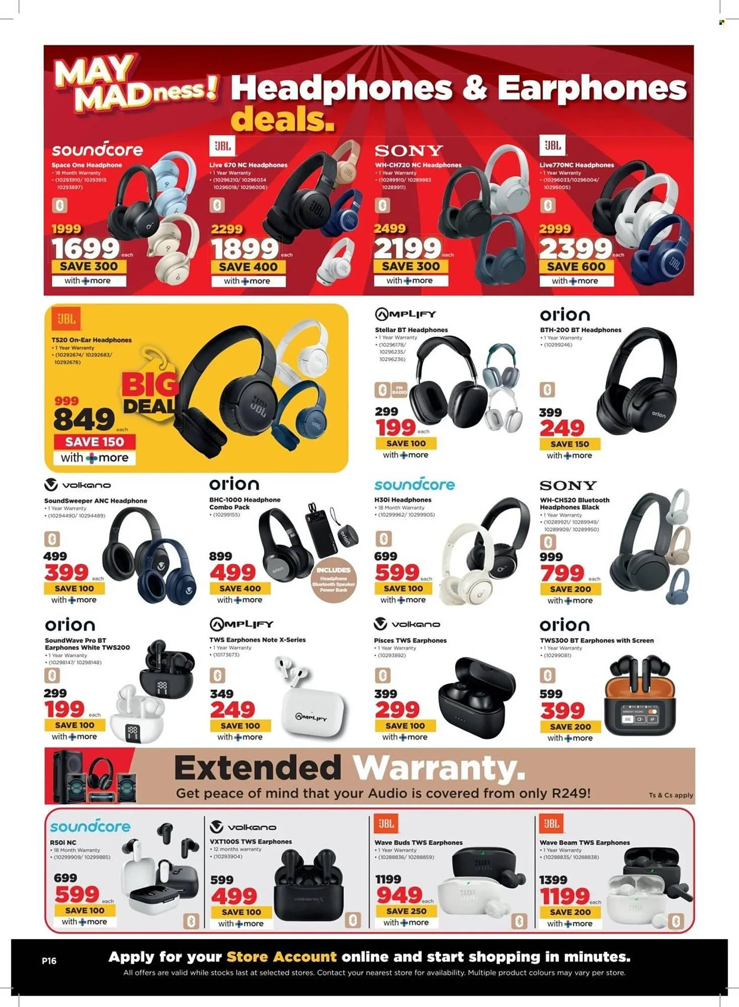 HiFi Corp catalogue from 30 April to 3 June 2025 - Catalogue Page 16