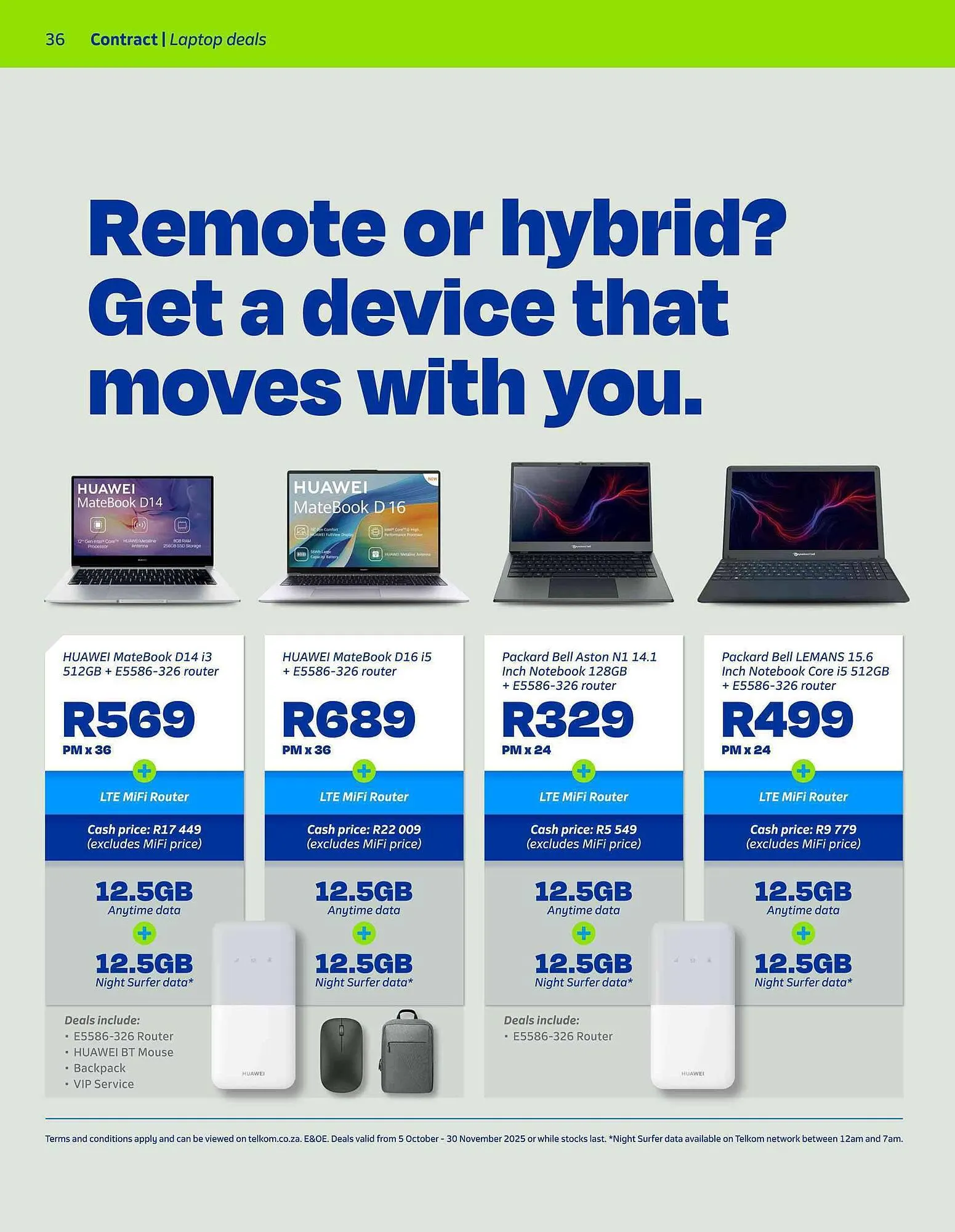 Telkom catalogue from 5 October to 30 November 2025 - Catalogue Page 33