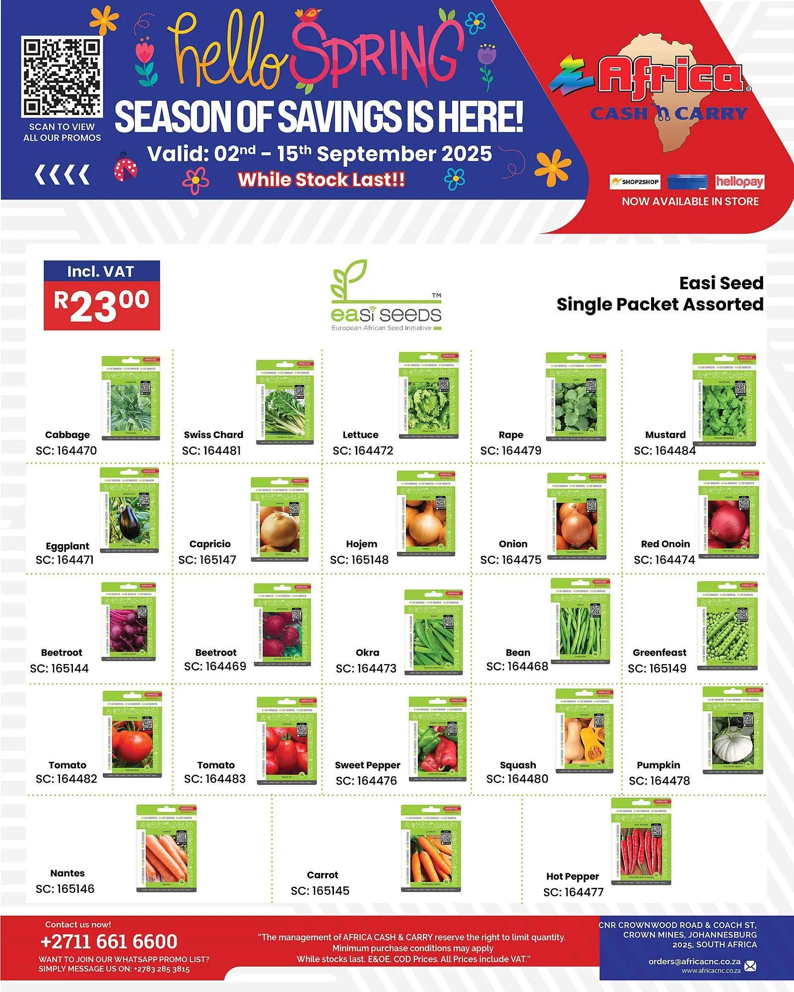 Africa Cash and Carry catalogue from 2 September to 15 September 2025 - Catalogue Page 4