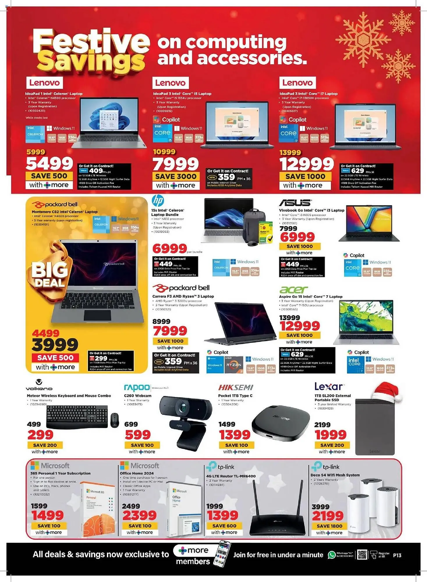 HiFi Corp catalogue from 17 December to 28 December 2025 - Catalogue Page 13