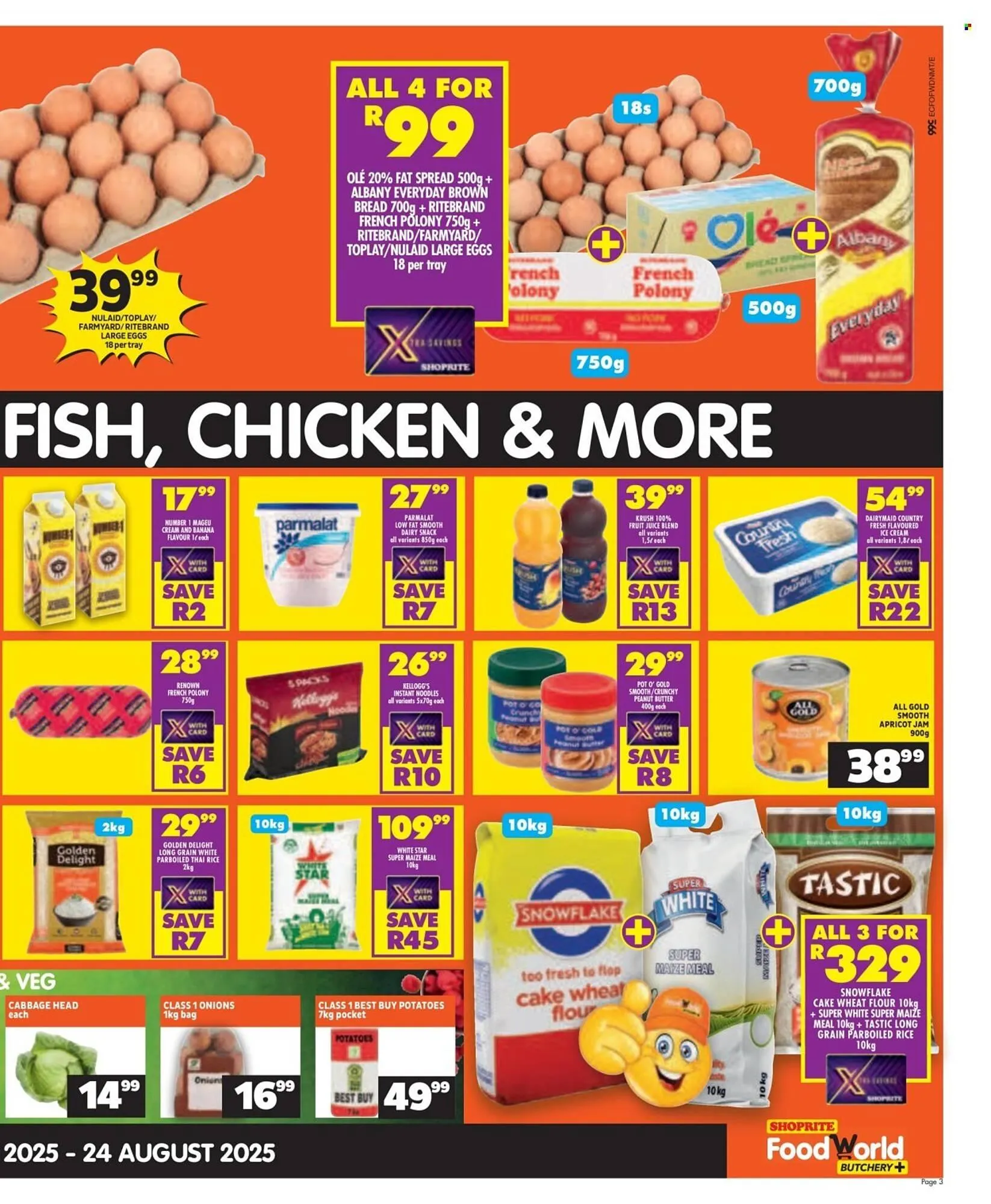 Shoprite catalogue from 11 August to 24 August 2025 - Catalogue Page 3