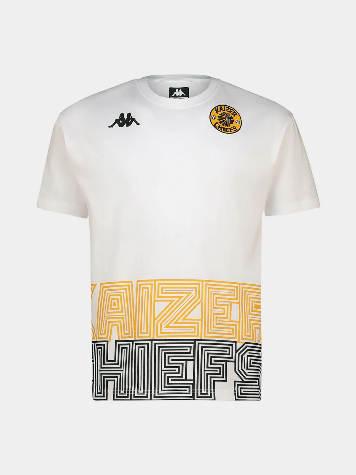 Kappa Mens Kaizer Chiefs Ametod White Tee