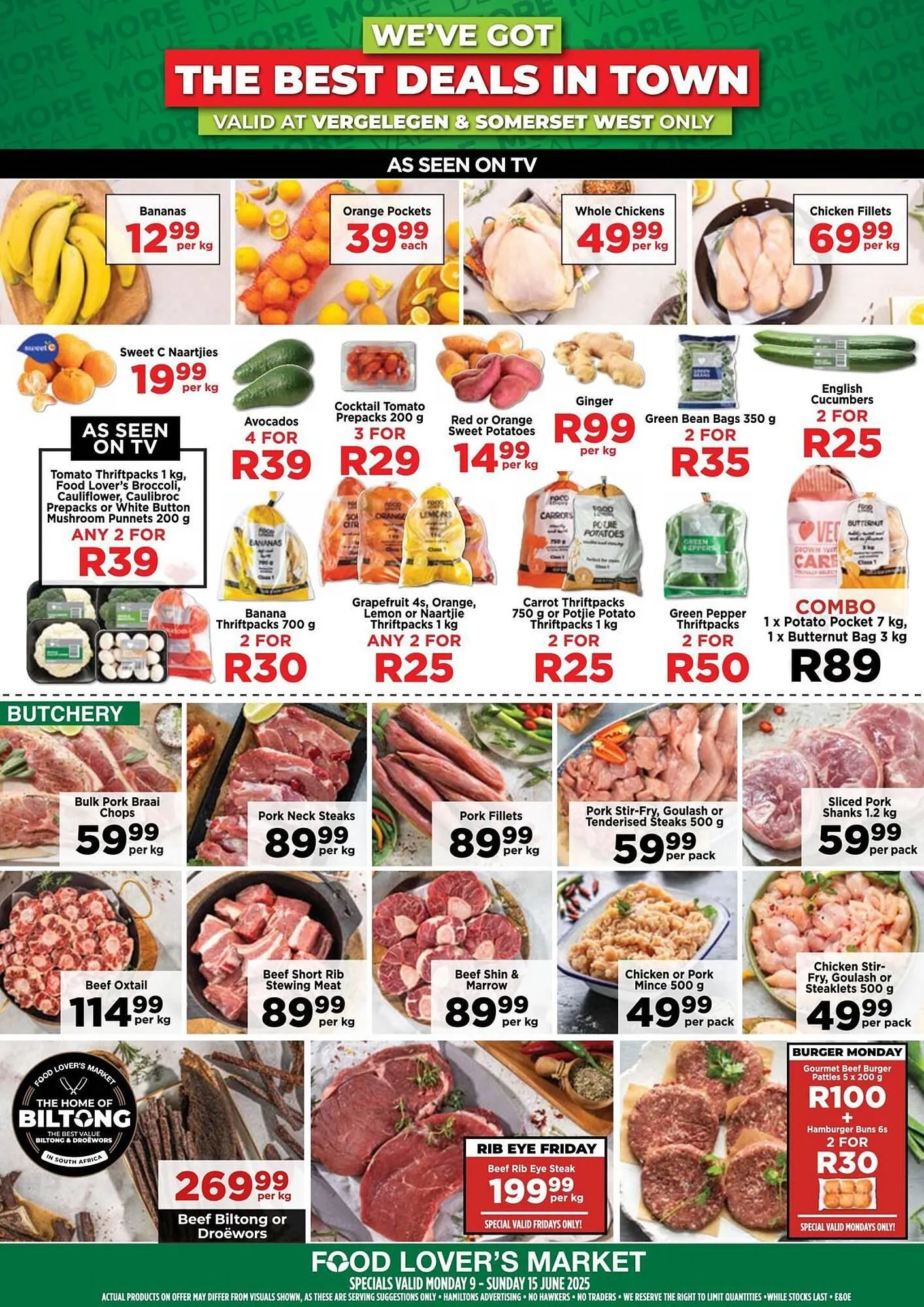 Food Lover's Market catalogue from 9 June to 15 June 2025 - Catalogue Page 1