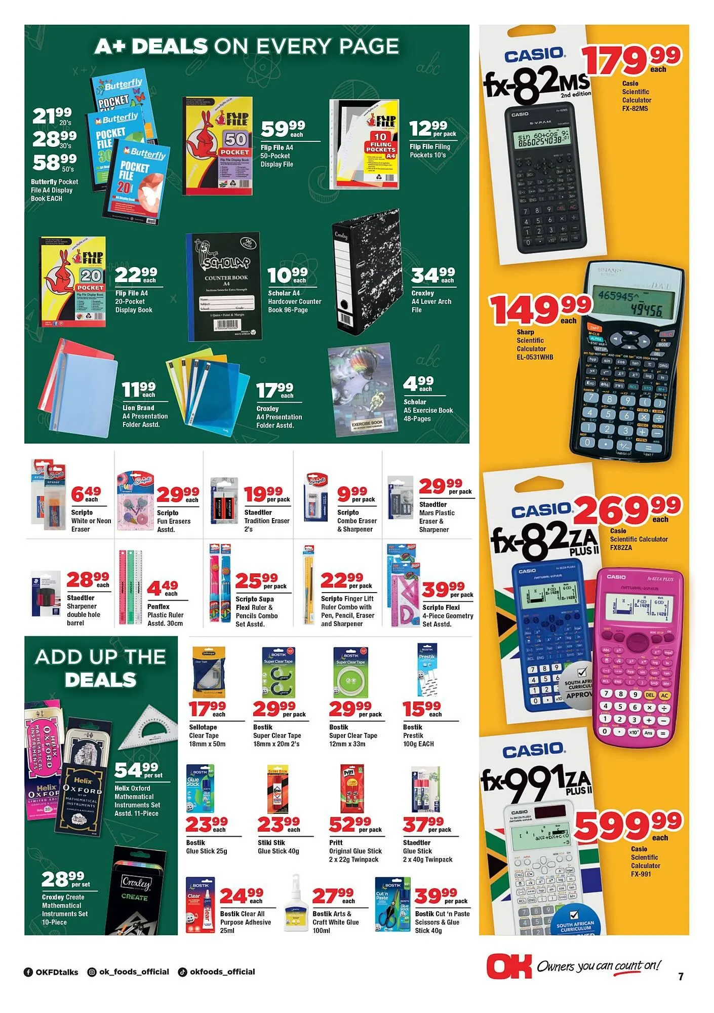 OK Foods catalogue from 5 January to 8 February 2026 - Catalogue Page 7