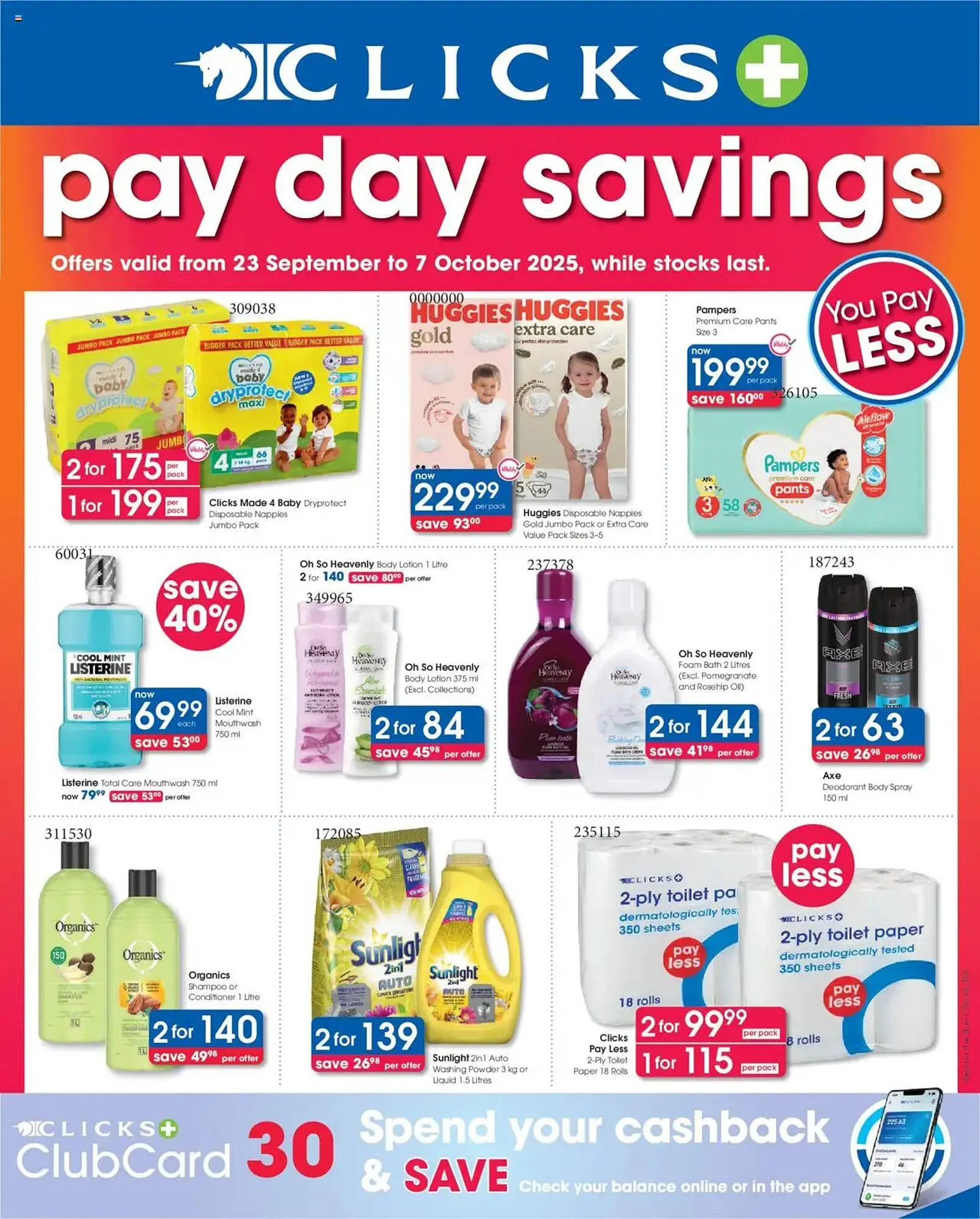 Clicks catalogue - 1