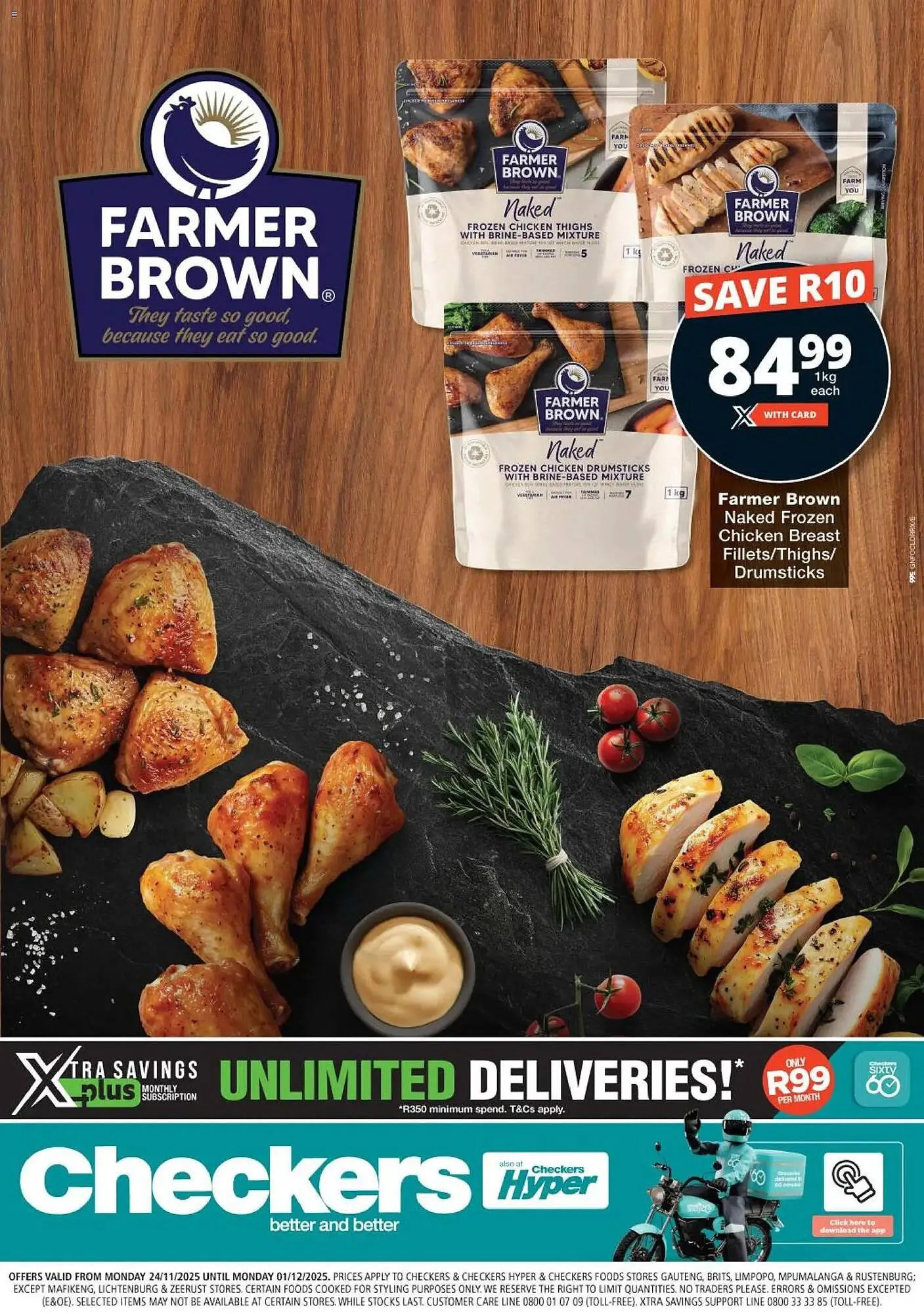 Checkers catalogue from 24 November to 1 December 2025 - Catalogue Page 1