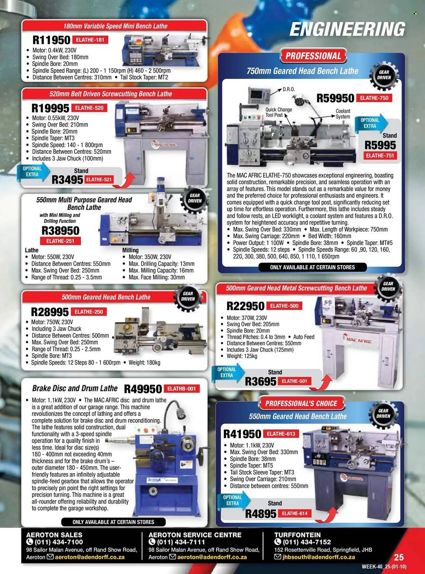 Adendorff Machinery Mart catalogue from 1 October to 31 October 2025 - Catalogue Page 27