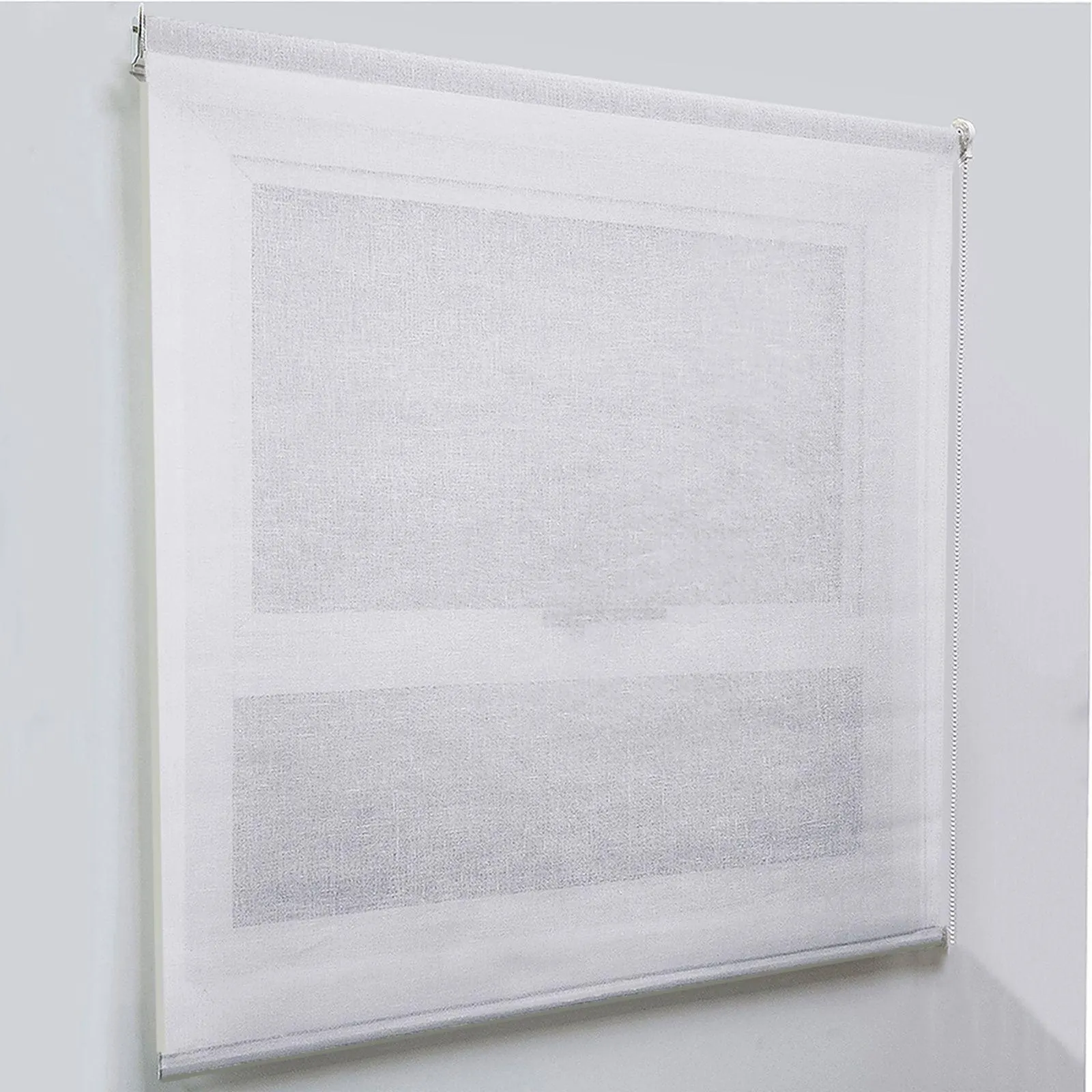 Matoc Designs Sheer Roller Blinds - 1200mm Width x 2100mm Height - White