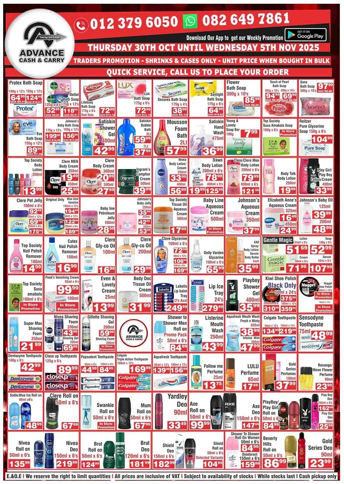 Advance Cash n Carry catalogue from 30 October to 5 November 2025 - Catalogue Page 11
