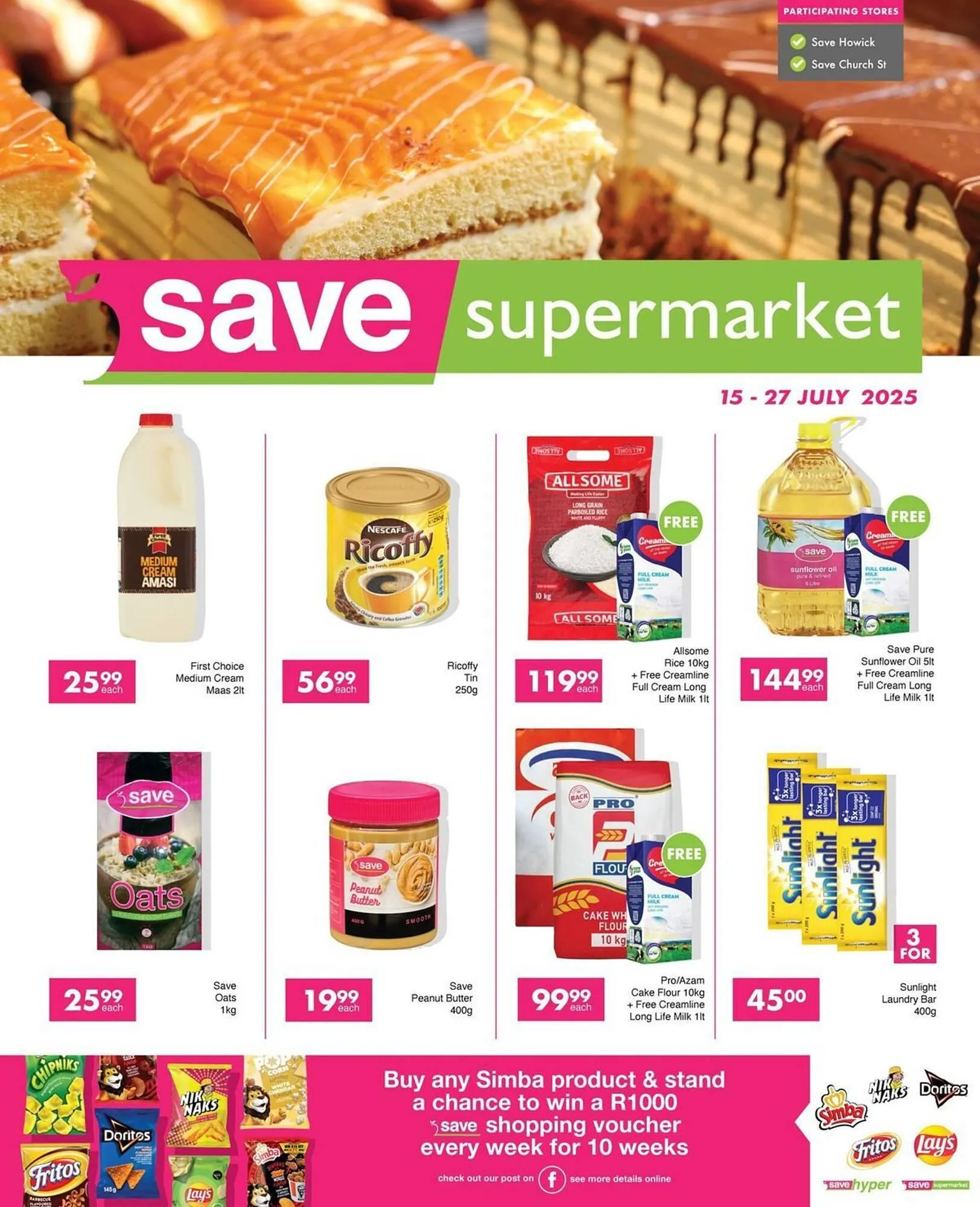 Save catalogue from 15 July to 27 July 2025 - Catalogue Page 1
