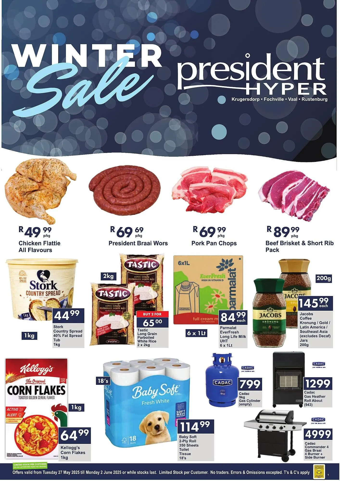 President Hyper catalogue from 27 May to 2 June 2025 - Catalogue Page 1