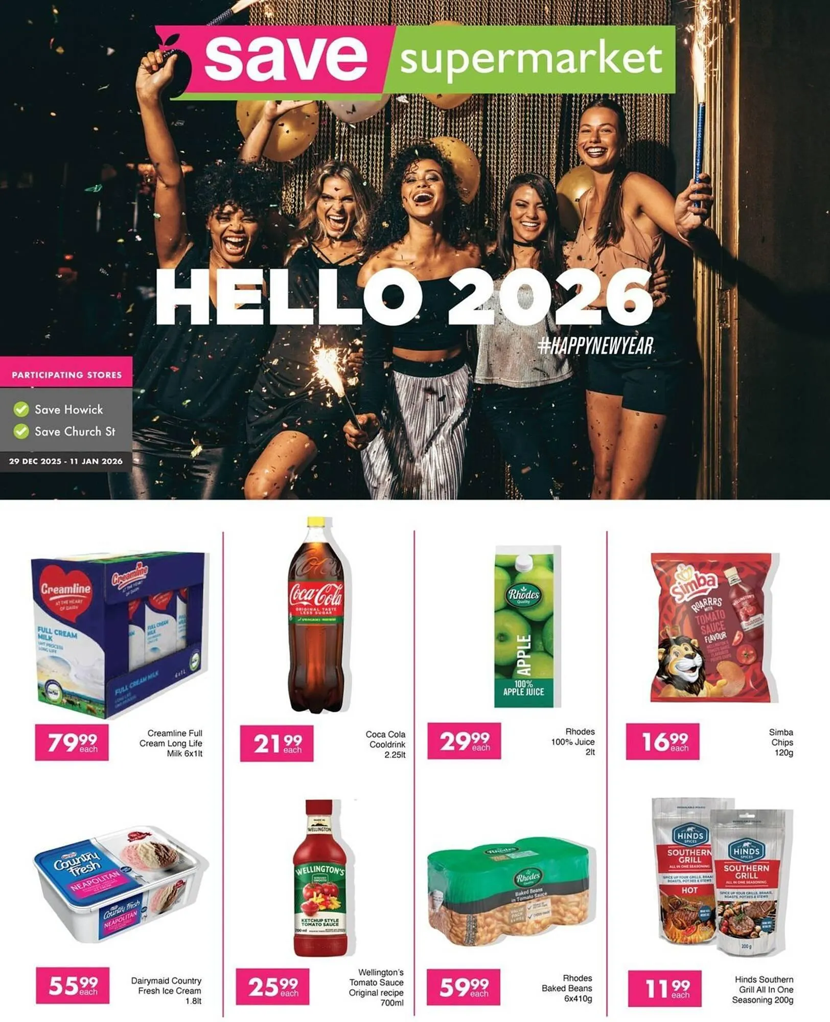 Save catalogue from 29 December to 11 January 2026 - Catalogue Page 1