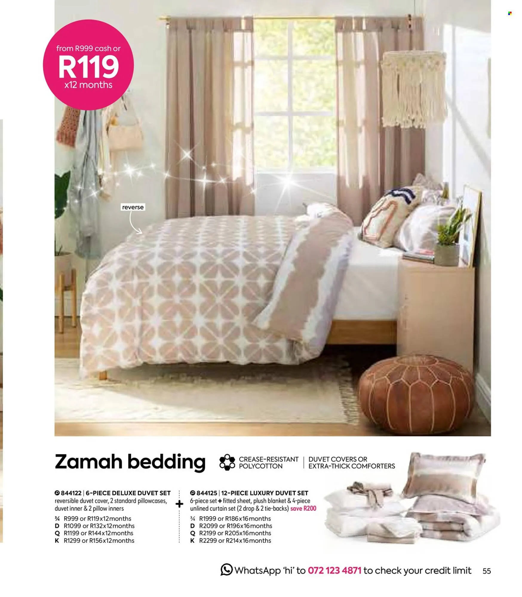 HomeChoice catalogue from 1 November to 31 December 2025 - Catalogue Page 55