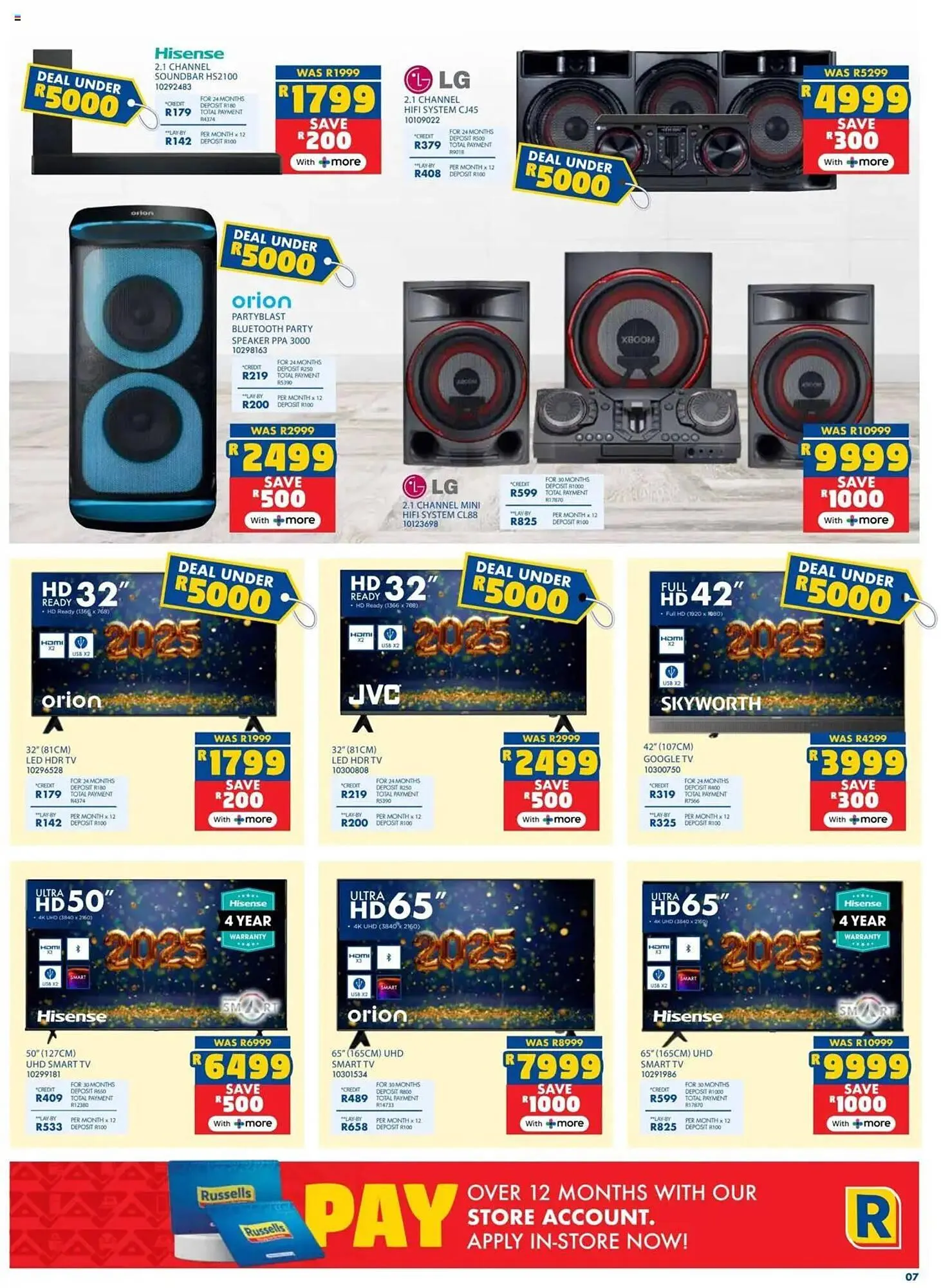 Russells catalogue from 20 January to 16 February 2025 - Catalogue Page 7